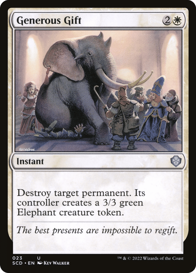 Generous Gift — Starter Commander Decks — Magic: The Gathering