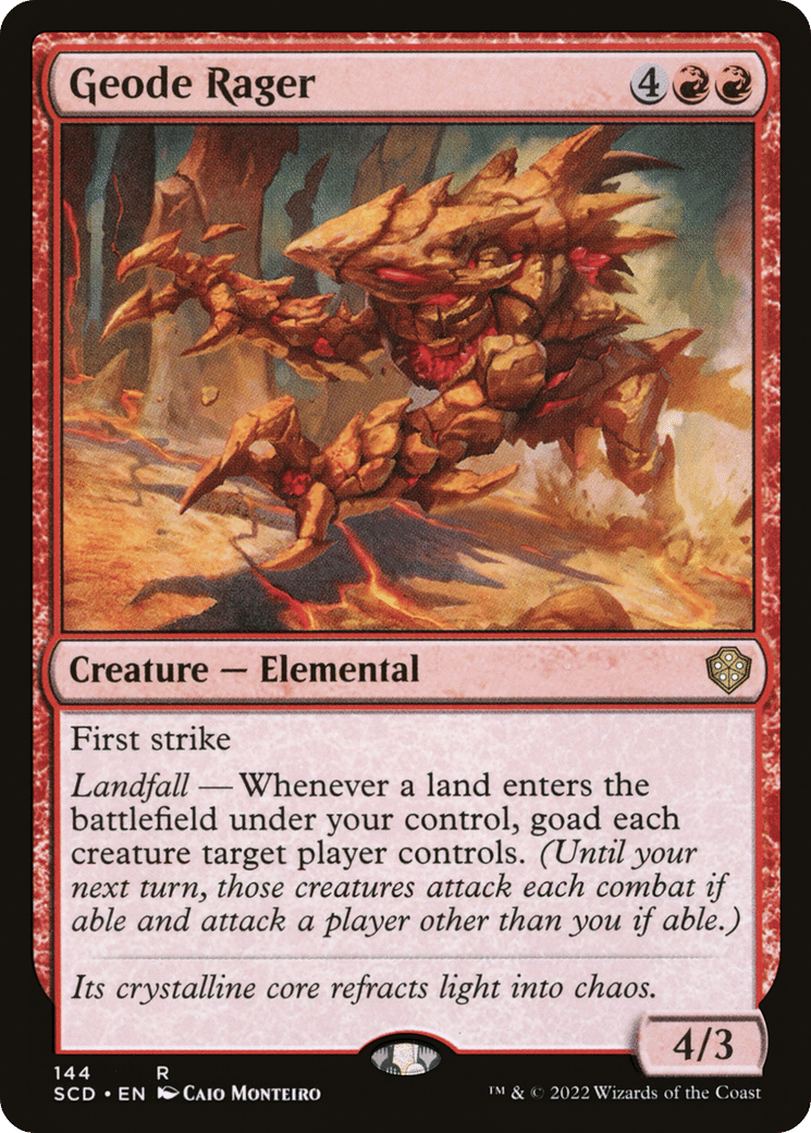 Geode Rager — Starter Commander Decks — Magic: The Gathering