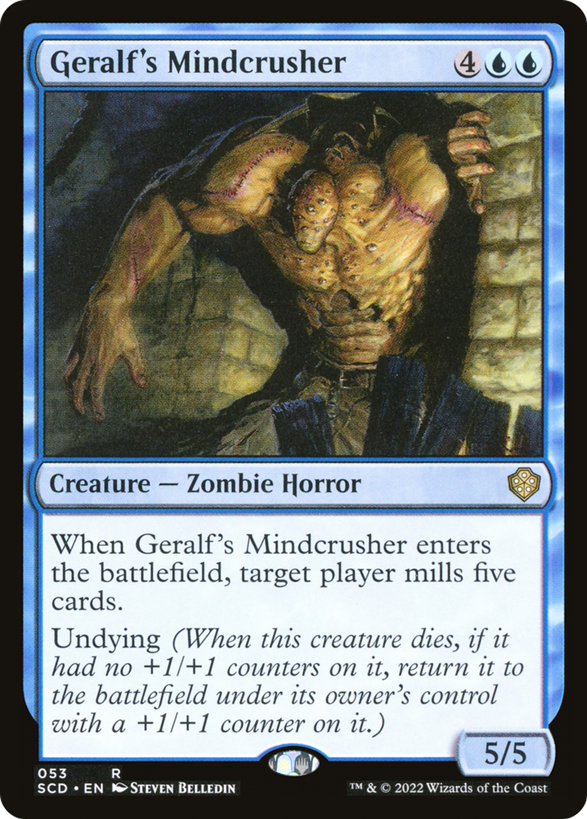 Écrabouilleur d'esprit de Geralf — Starter Commander Decks — Magic: The Gathering