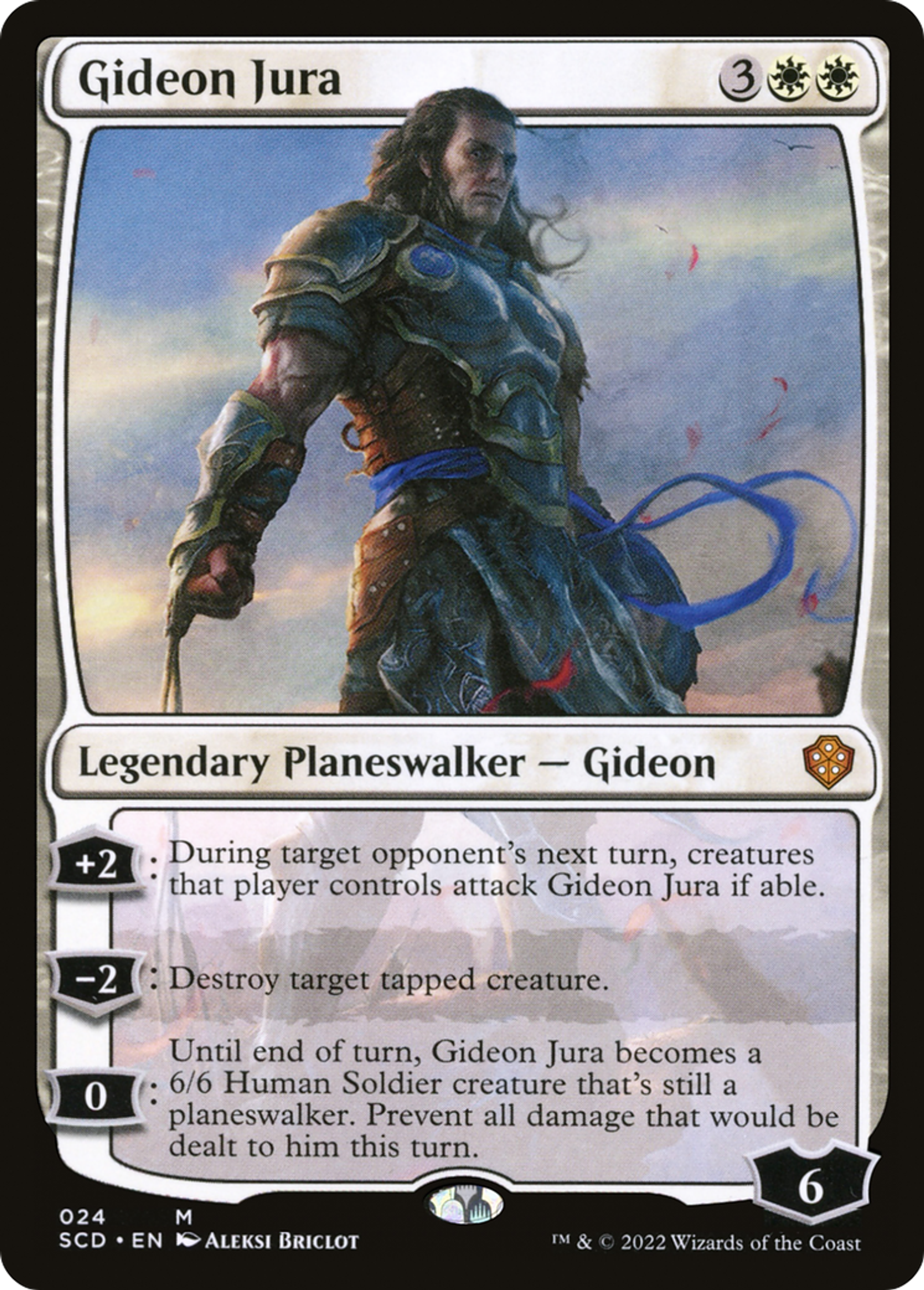 Gideon Jura — Starter Commander Decks — Magic: The Gathering