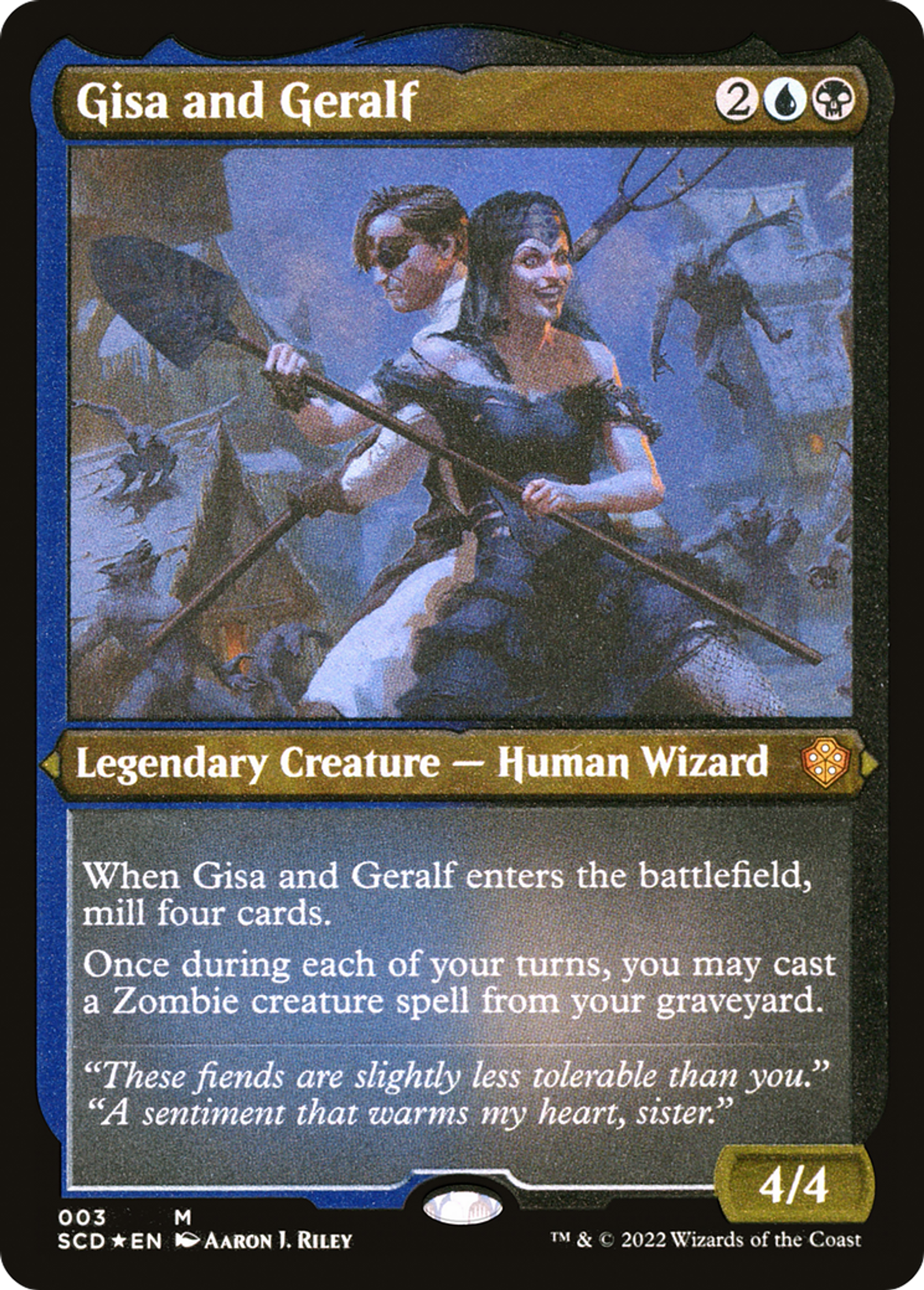Gisa et Geralf — Starter Commander Decks — Magic: The Gathering