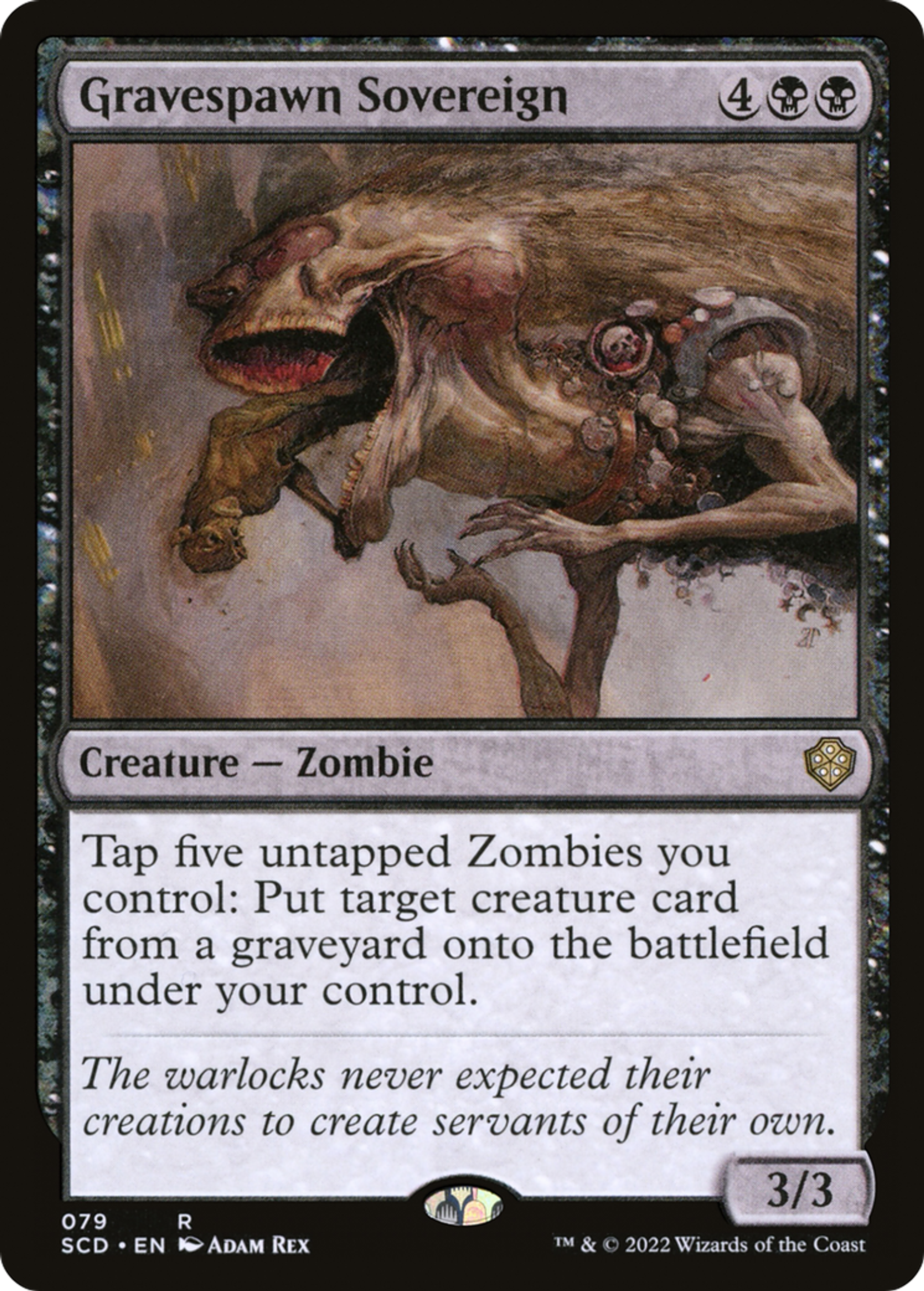 Souverain scionotaphe — Starter Commander Decks — Magic: The Gathering