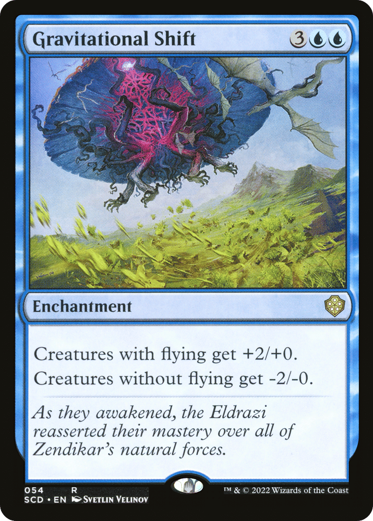 Gravitational Shift — Starter Commander Decks — Magic: The Gathering