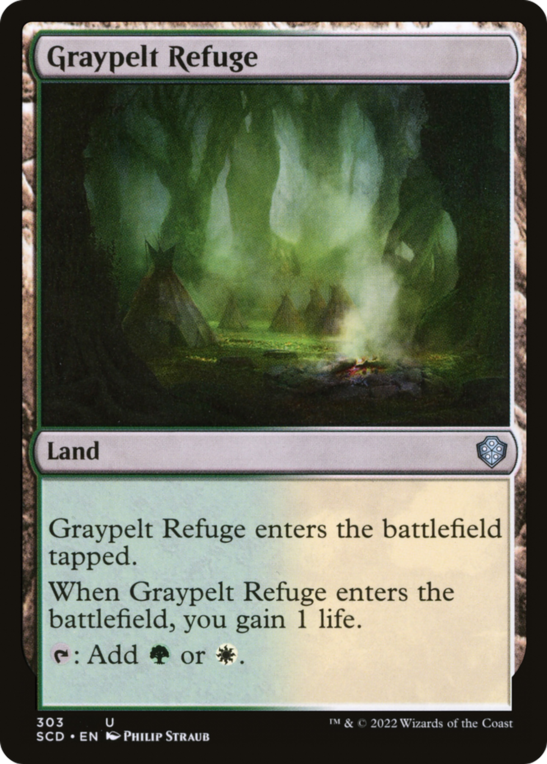 Refuge de Grisepeau — Starter Commander Decks — Magic: The Gathering