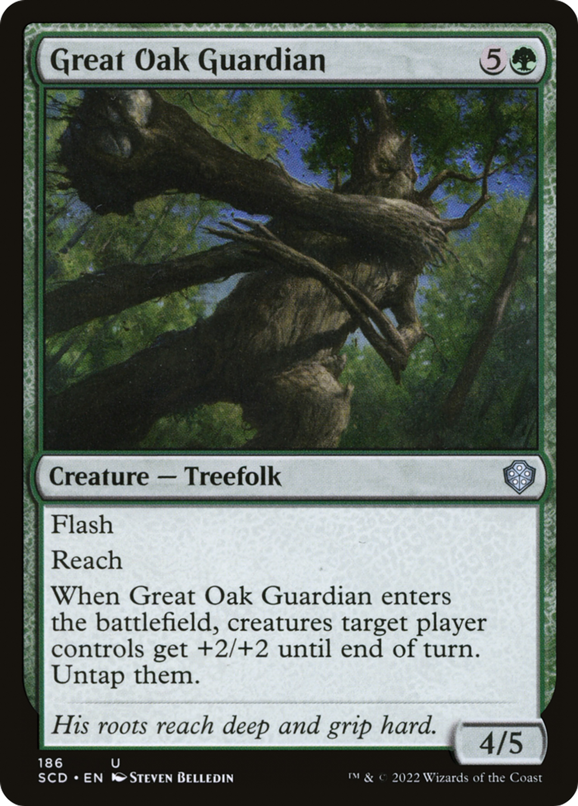 Vigile grand chêne — Starter Commander Decks — Magic: The Gathering