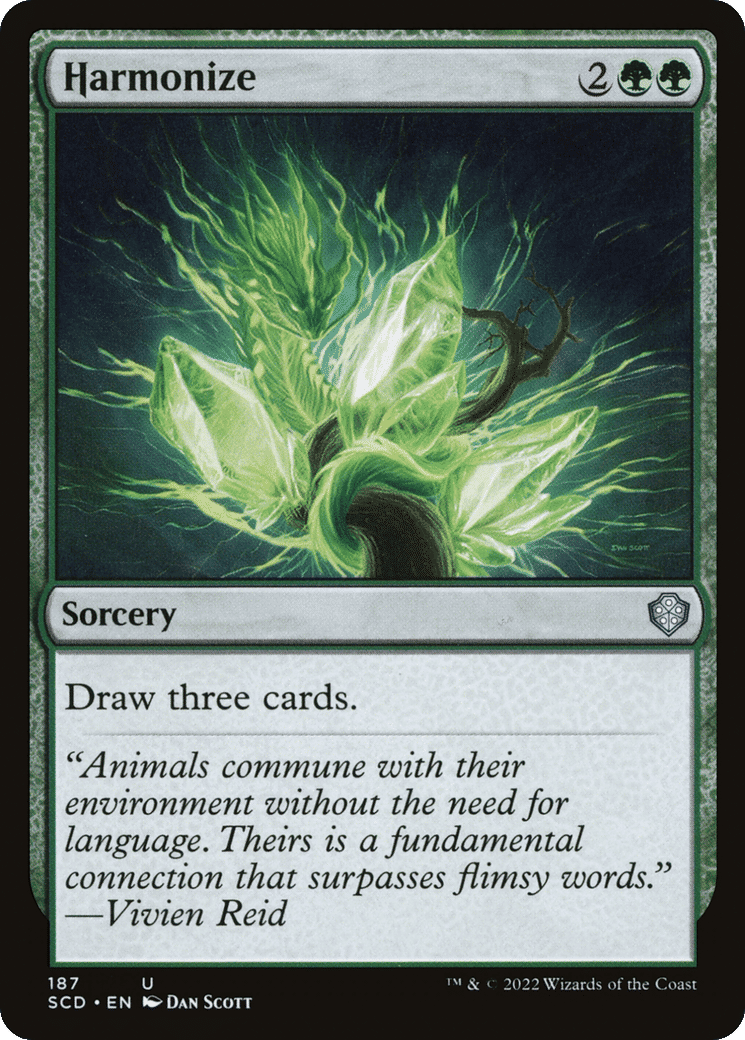 Harmonize — Starter Commander Decks — Magic: The Gathering