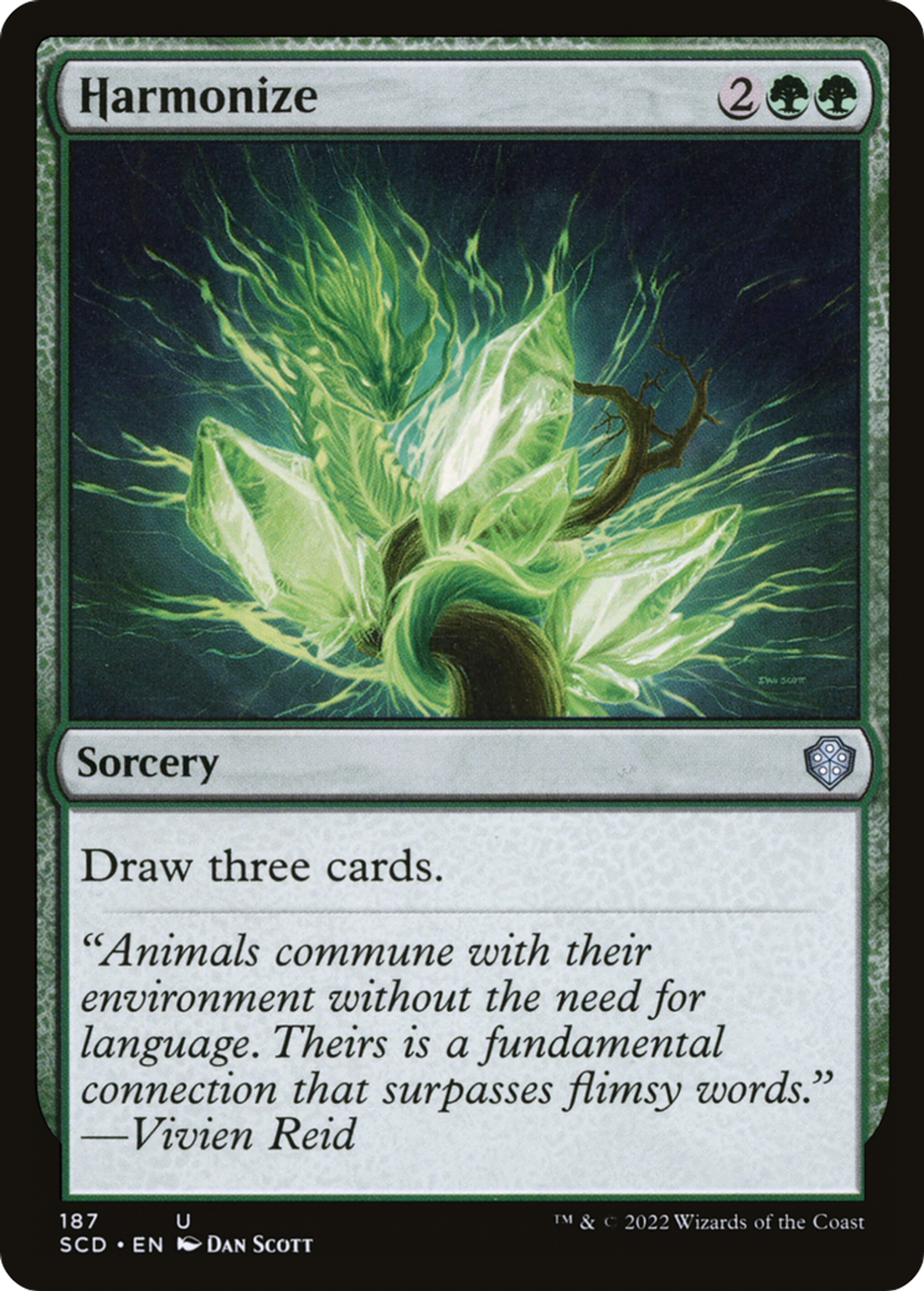 Harmonisation — Starter Commander Decks — Magic: The Gathering
