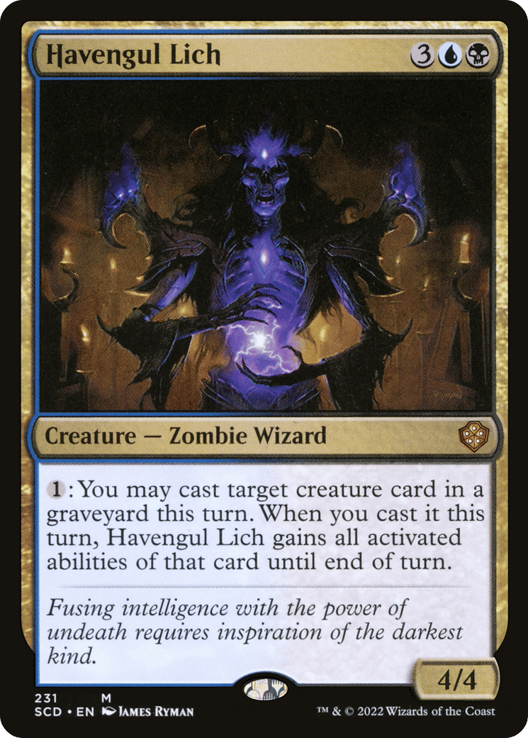 Havengul Lich — Starter Commander Decks — Magic: The Gathering