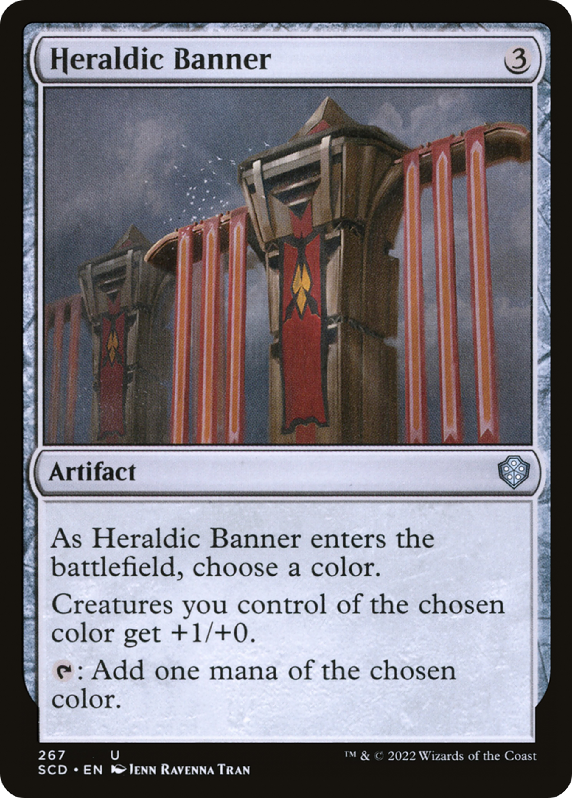 Bannière héraldique — Starter Commander Decks — Magic: The Gathering
