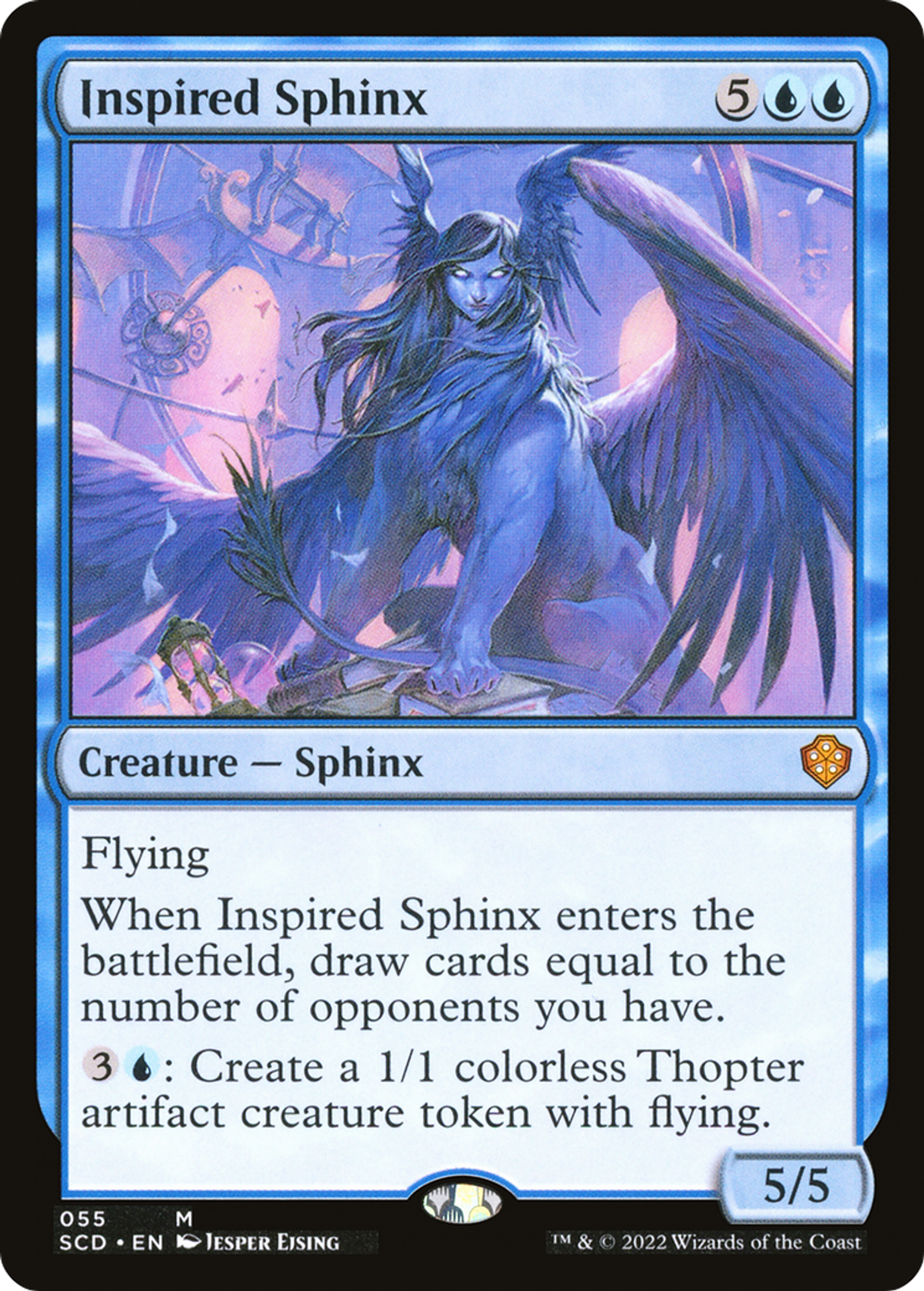 Inspired Sphinx — Starter Commander Decks — Magic: The Gathering