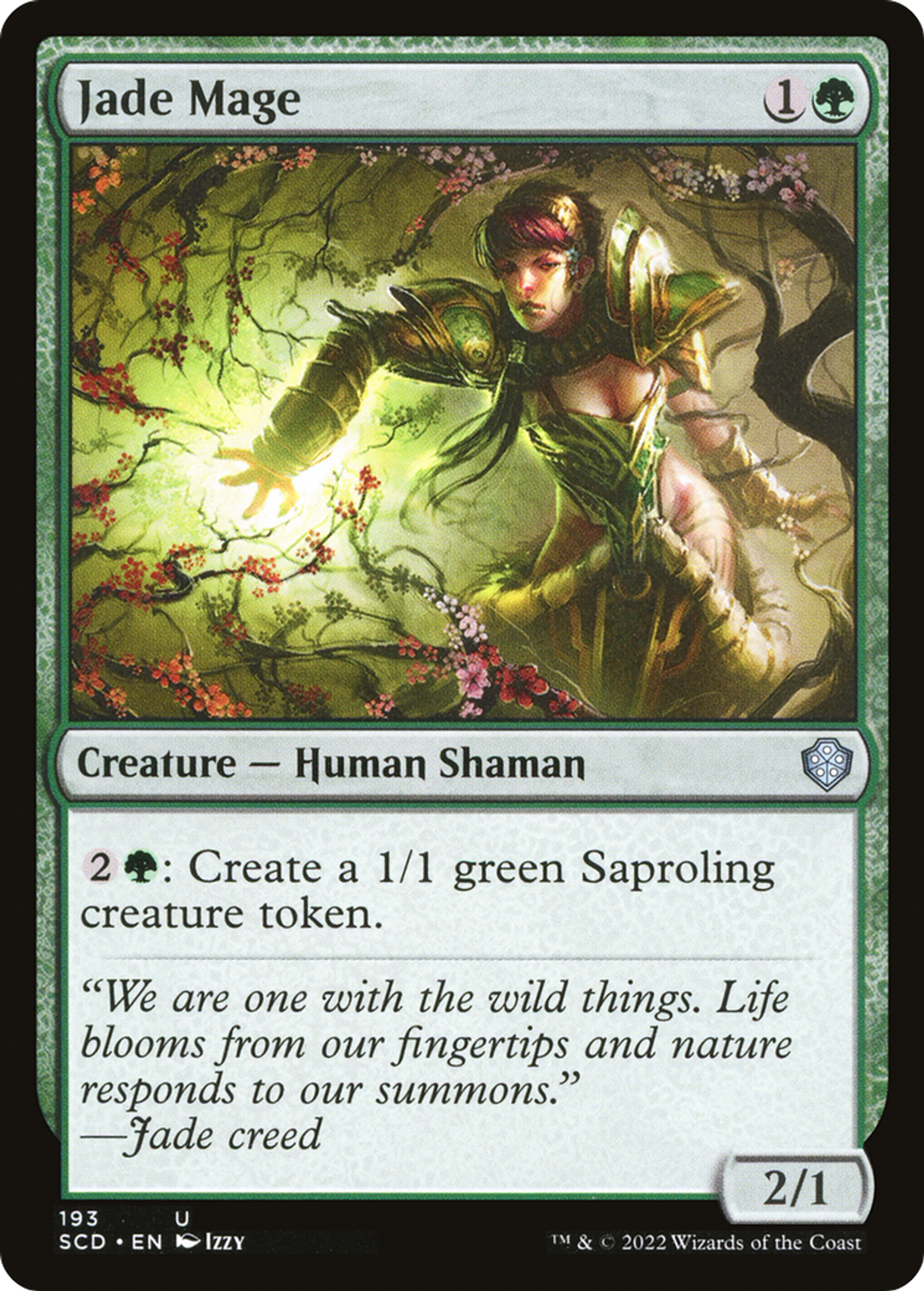 Mage du jade — Starter Commander Decks — Magic: The Gathering