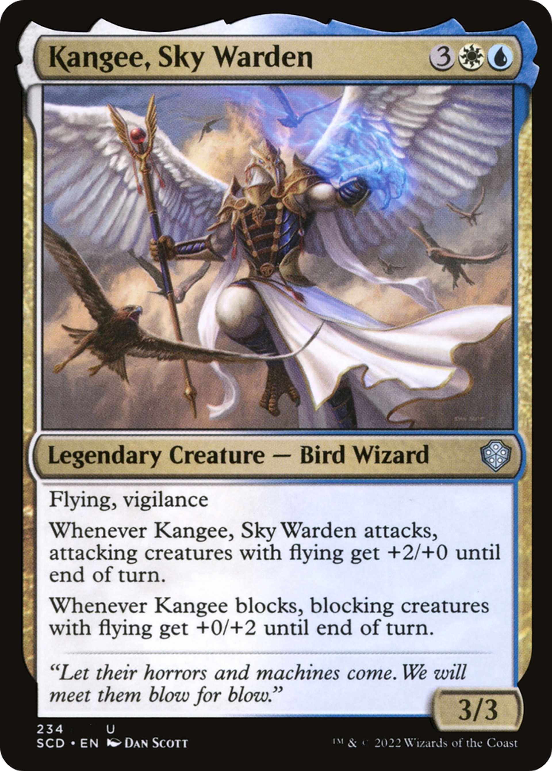Kangee, garde céleste — Starter Commander Decks — Magic: The Gathering