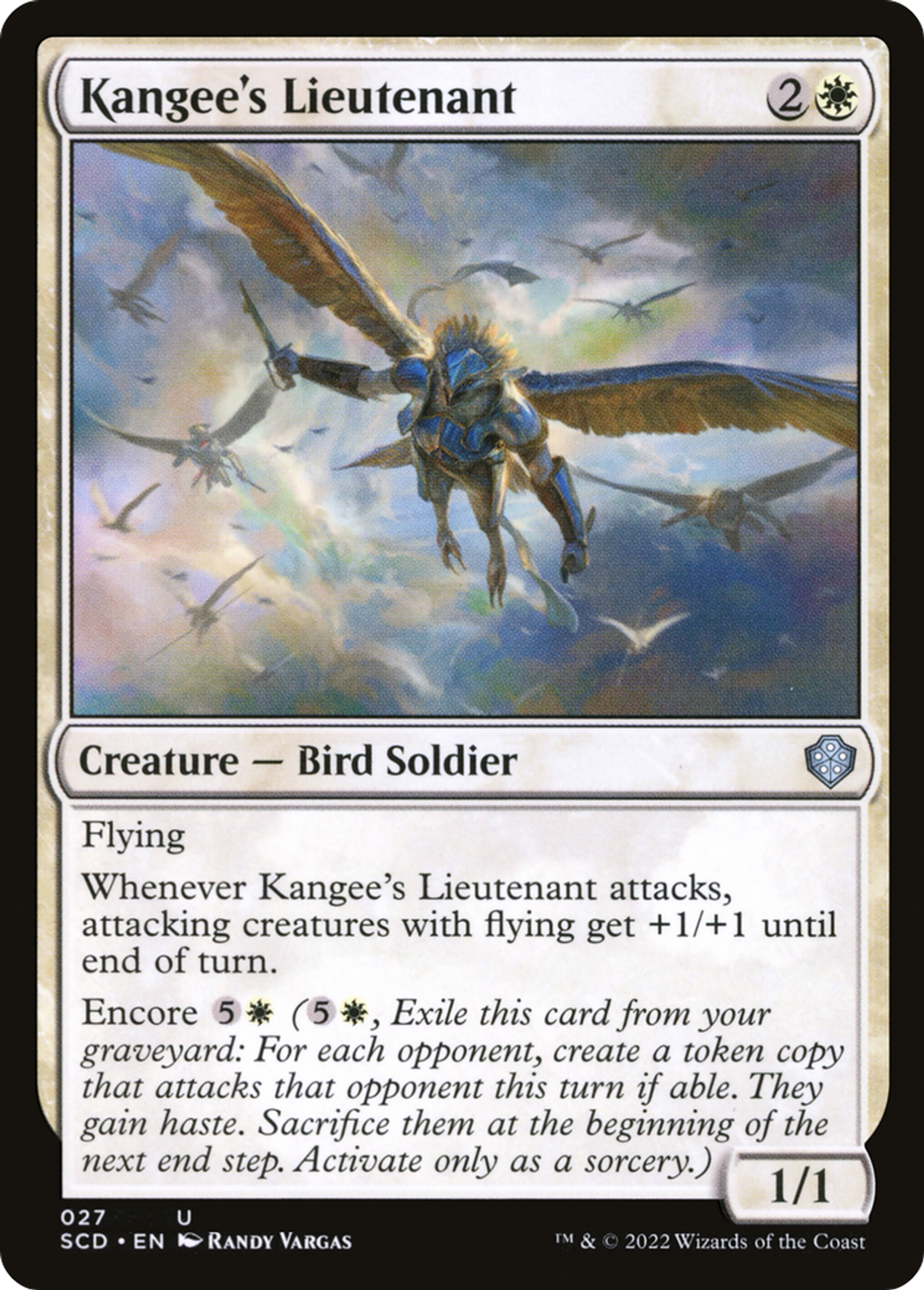 Lieutenant de Kangee — Starter Commander Decks — Magic: The Gathering