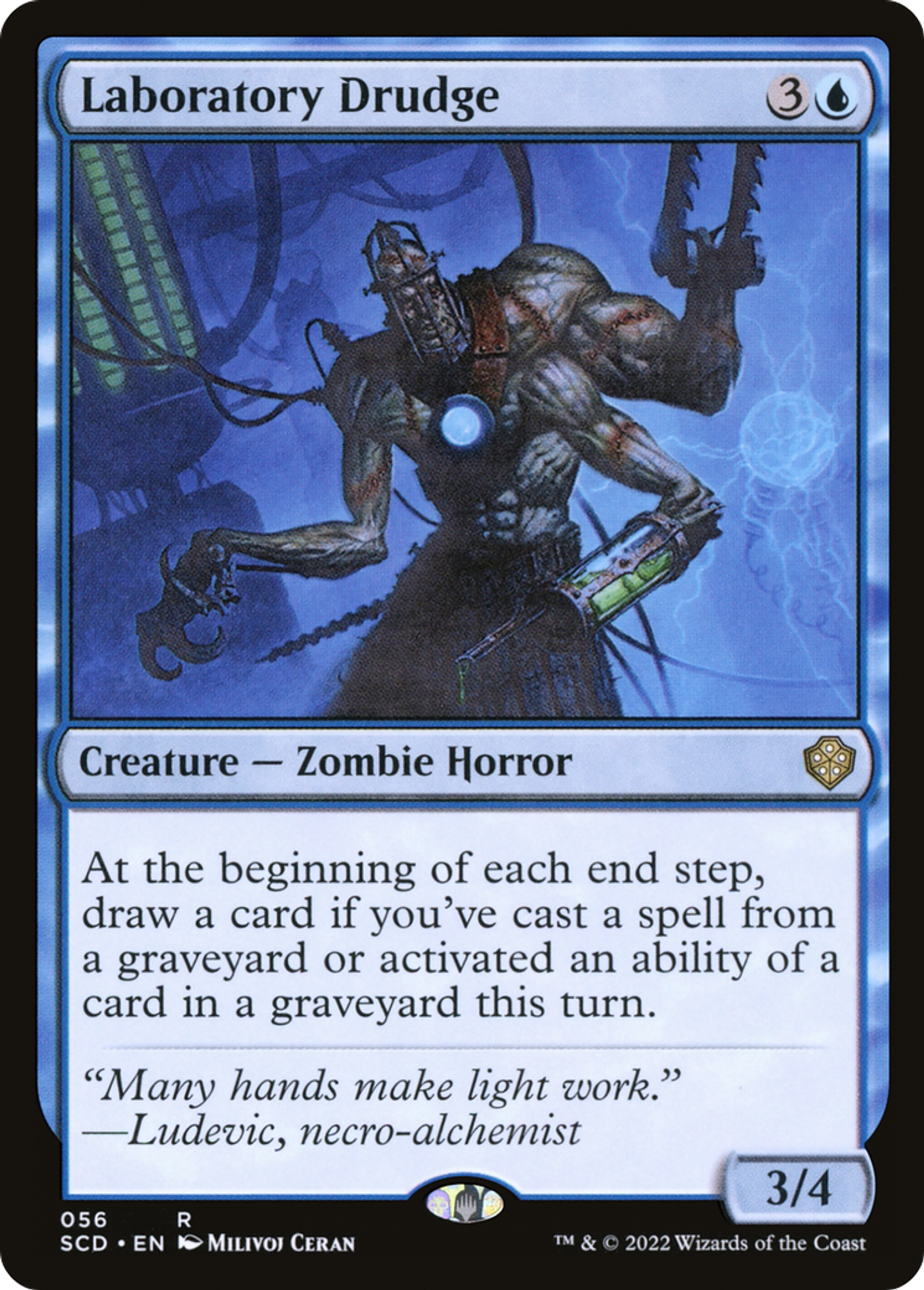 Tâcheron de laboratoire — Starter Commander Decks — Magic: The Gathering