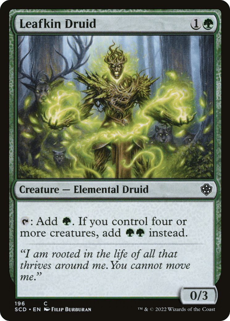 Leafkin Druid — Starter Commander Decks — Magic: The Gathering