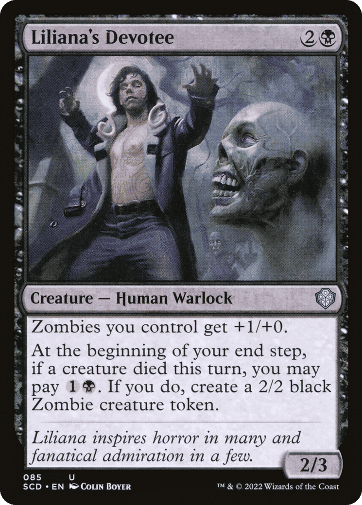 Liliana's Devotee — Starter Commander Decks — Magic: The Gathering
