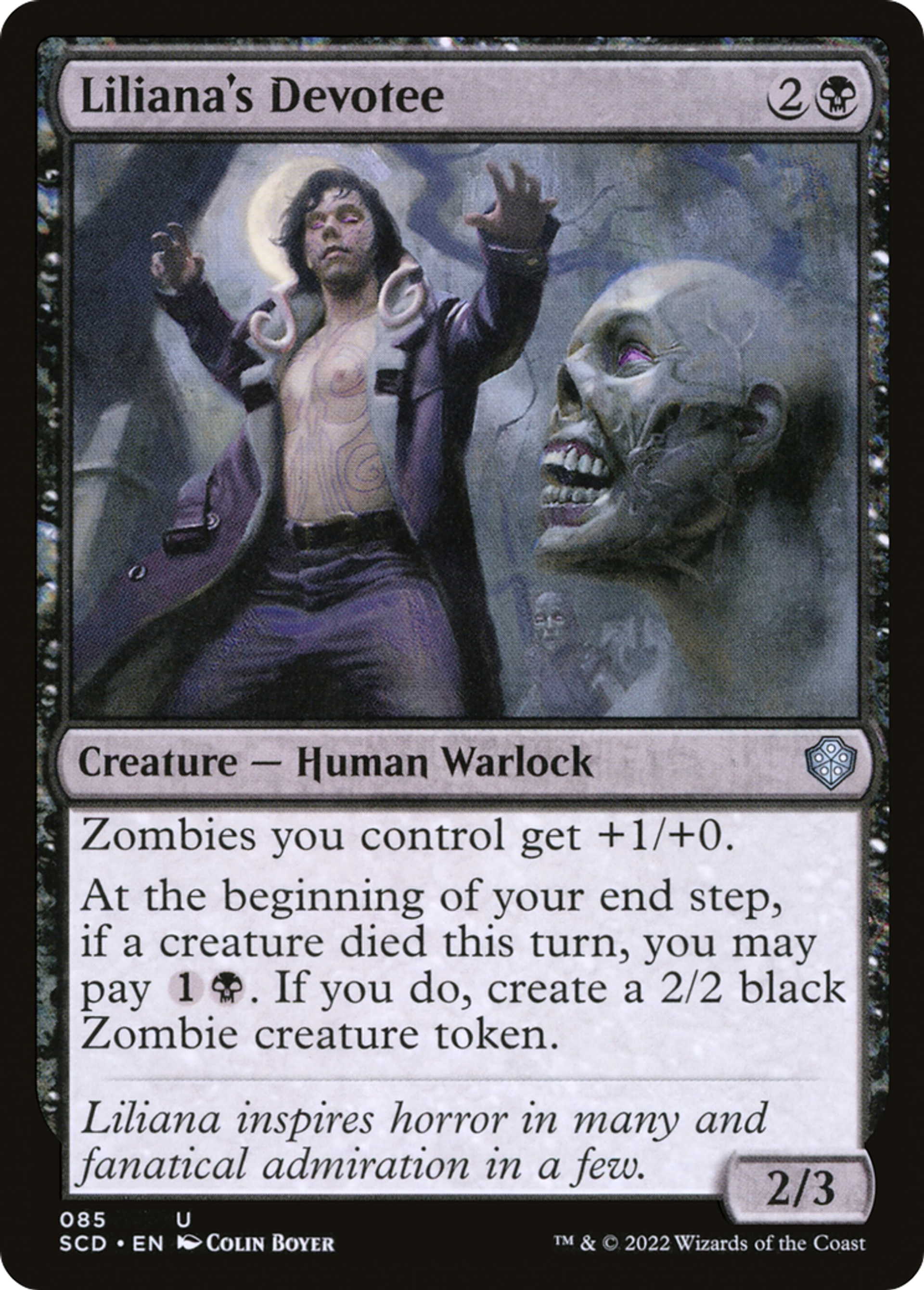 Dévot de Liliana — Starter Commander Decks — Magic: The Gathering