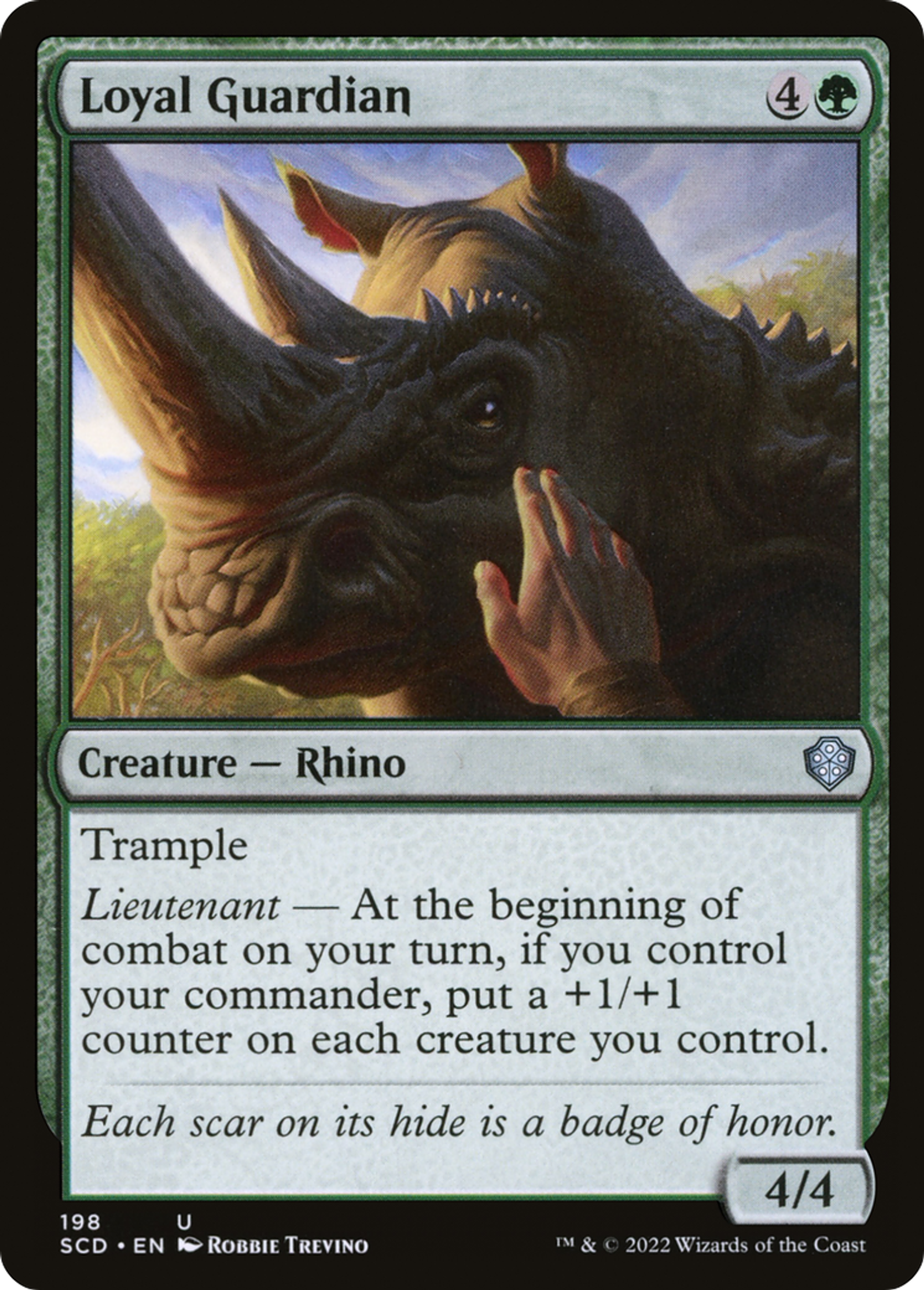Vigile loyal — Starter Commander Decks — Magic: The Gathering