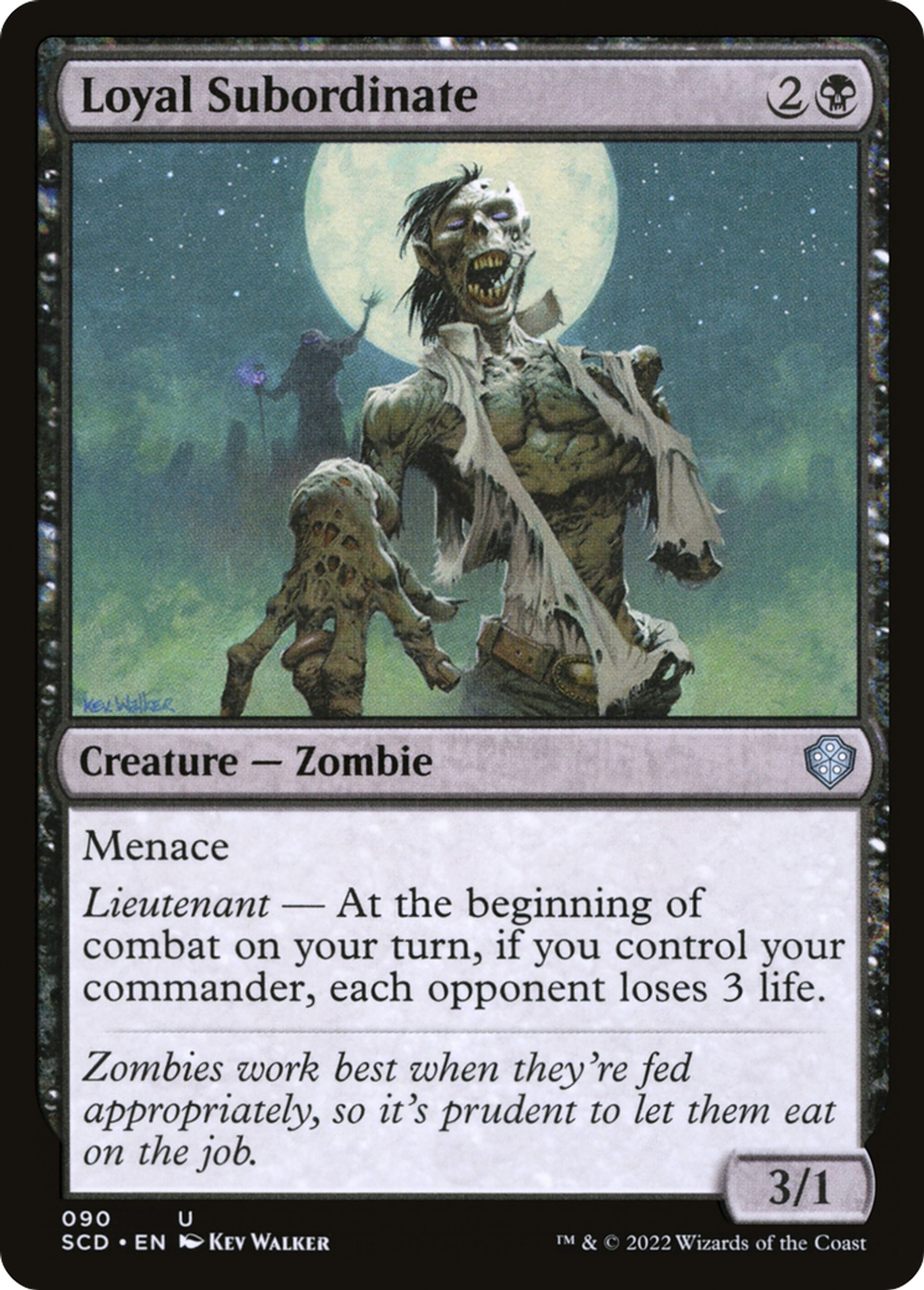 Sous-fifre loyal — Starter Commander Decks — Magic: The Gathering