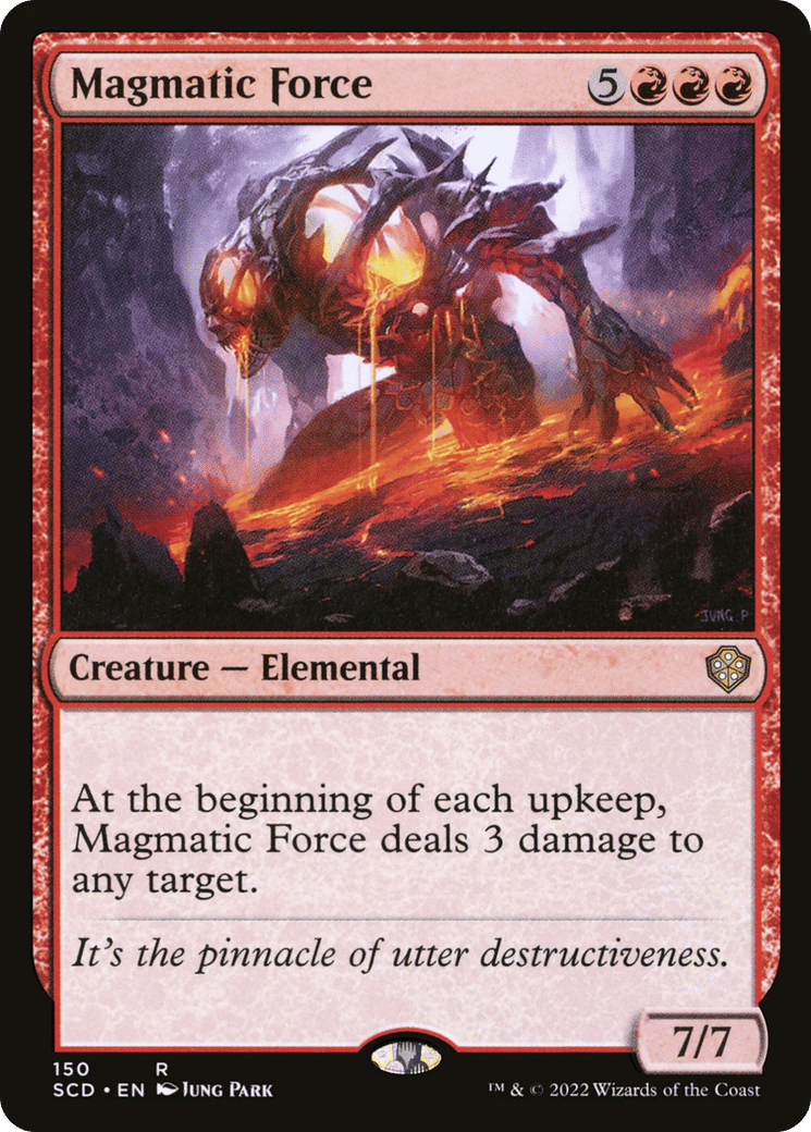 Magmatic Force — Starter Commander Decks — Magic: The Gathering