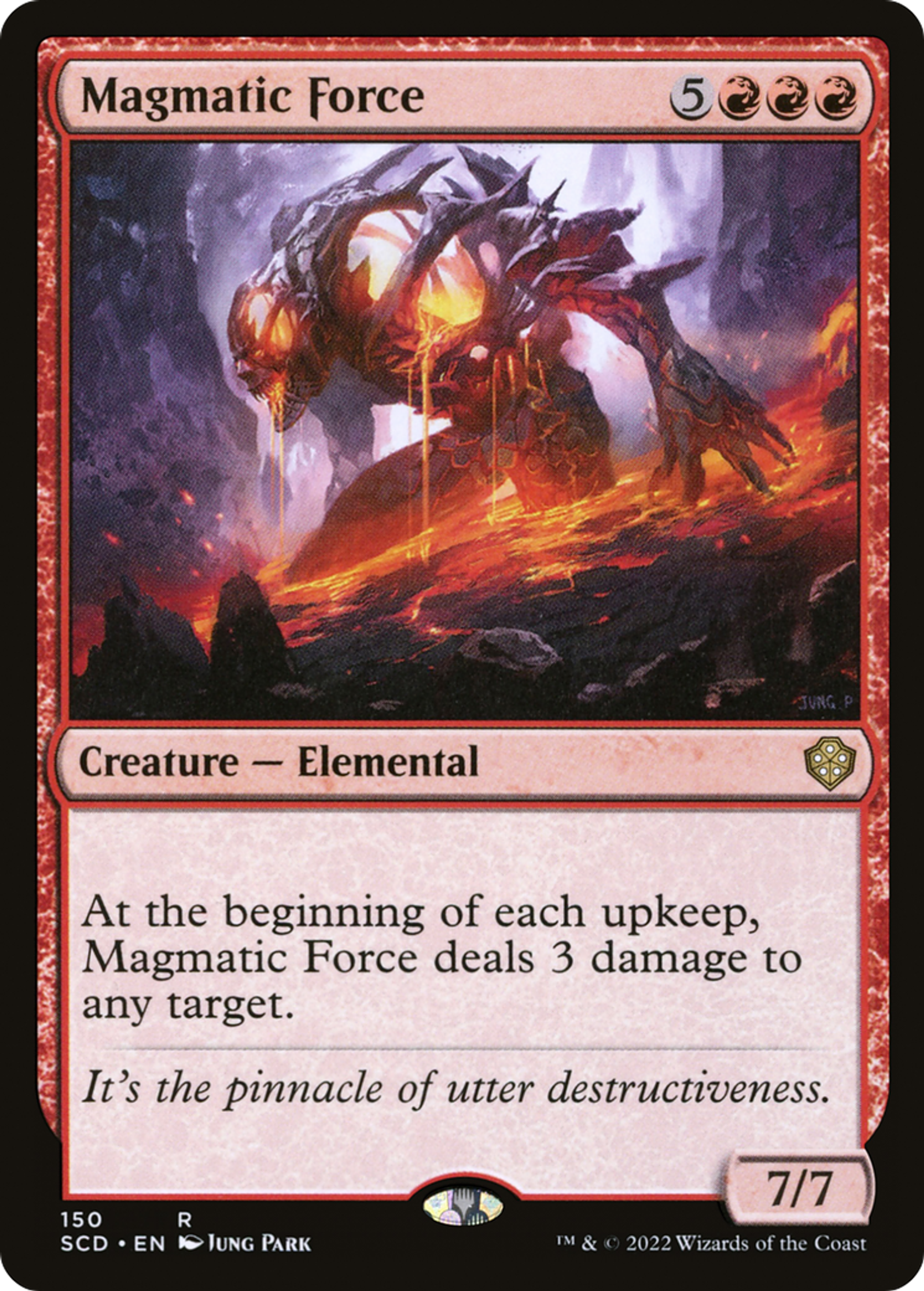 Force magmatique — Starter Commander Decks — Magic: The Gathering
