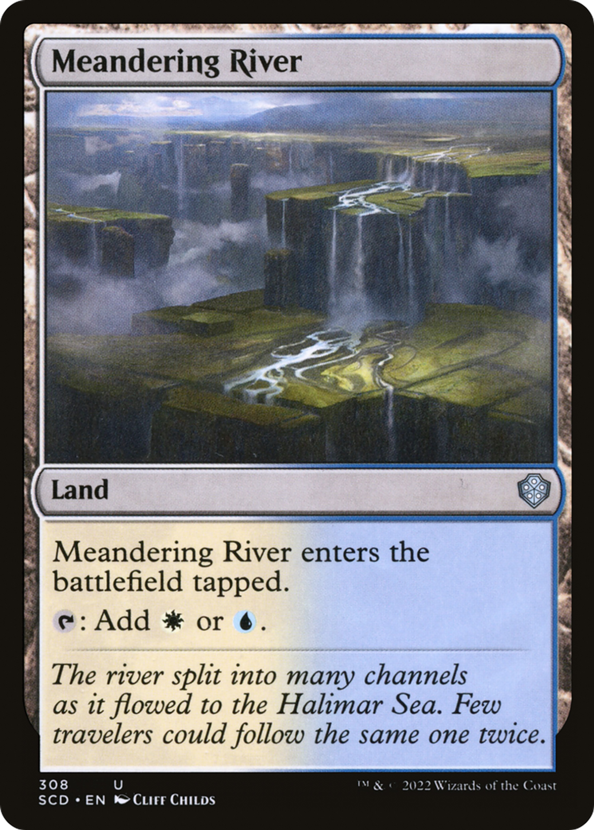 Rivière sinueuse — Starter Commander Decks — Magic: The Gathering