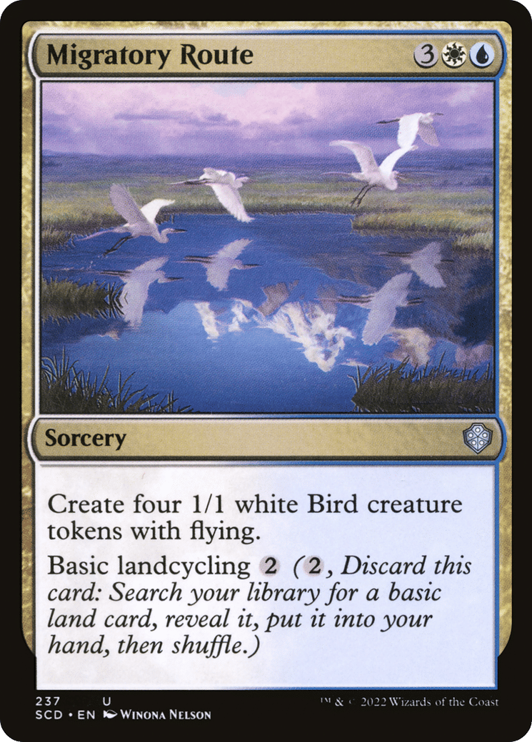 Route migratoire from Starter Commander Decks - Magic: The Gathering
