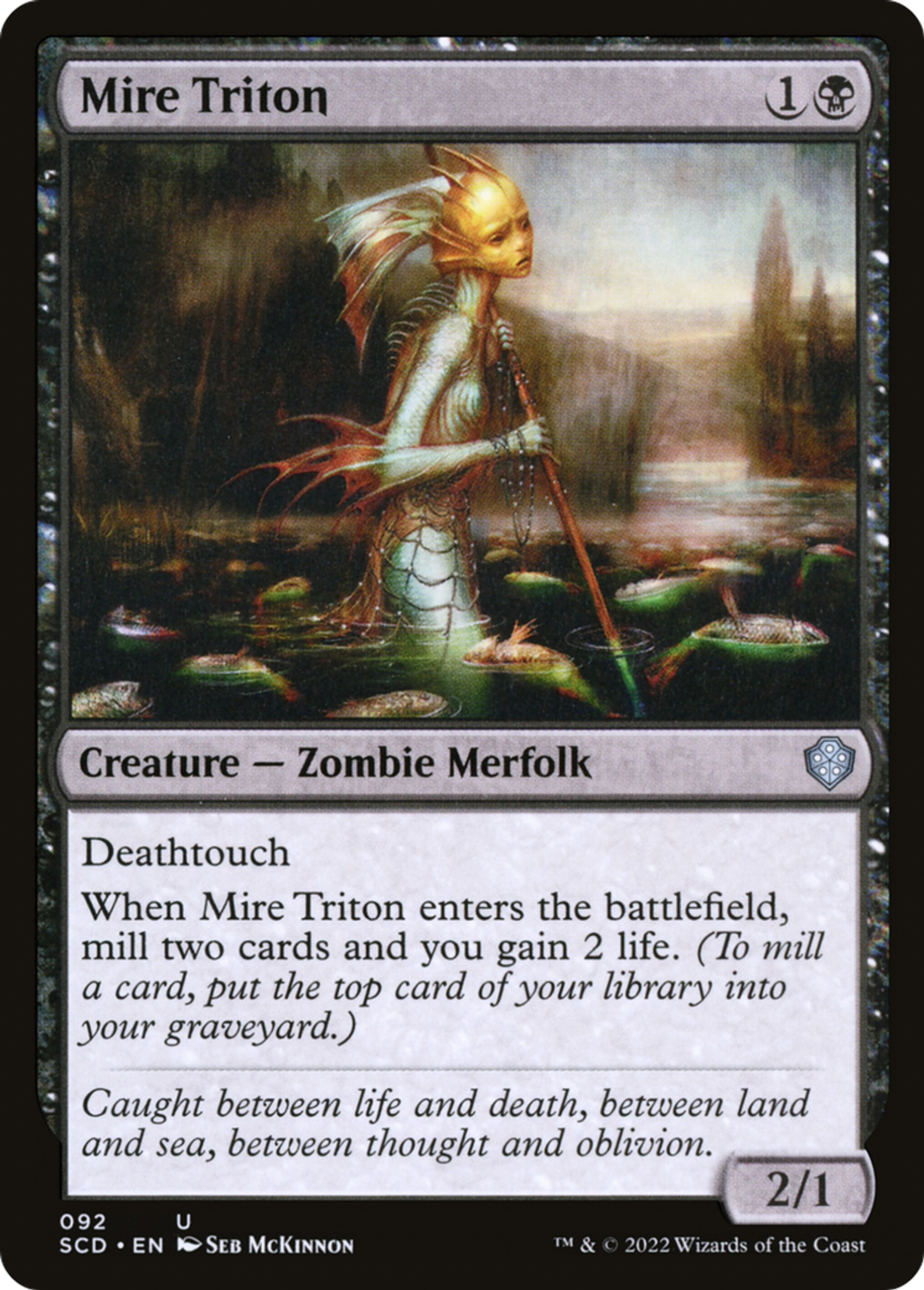 Tritonne des fondrières — Starter Commander Decks — Magic: The Gathering