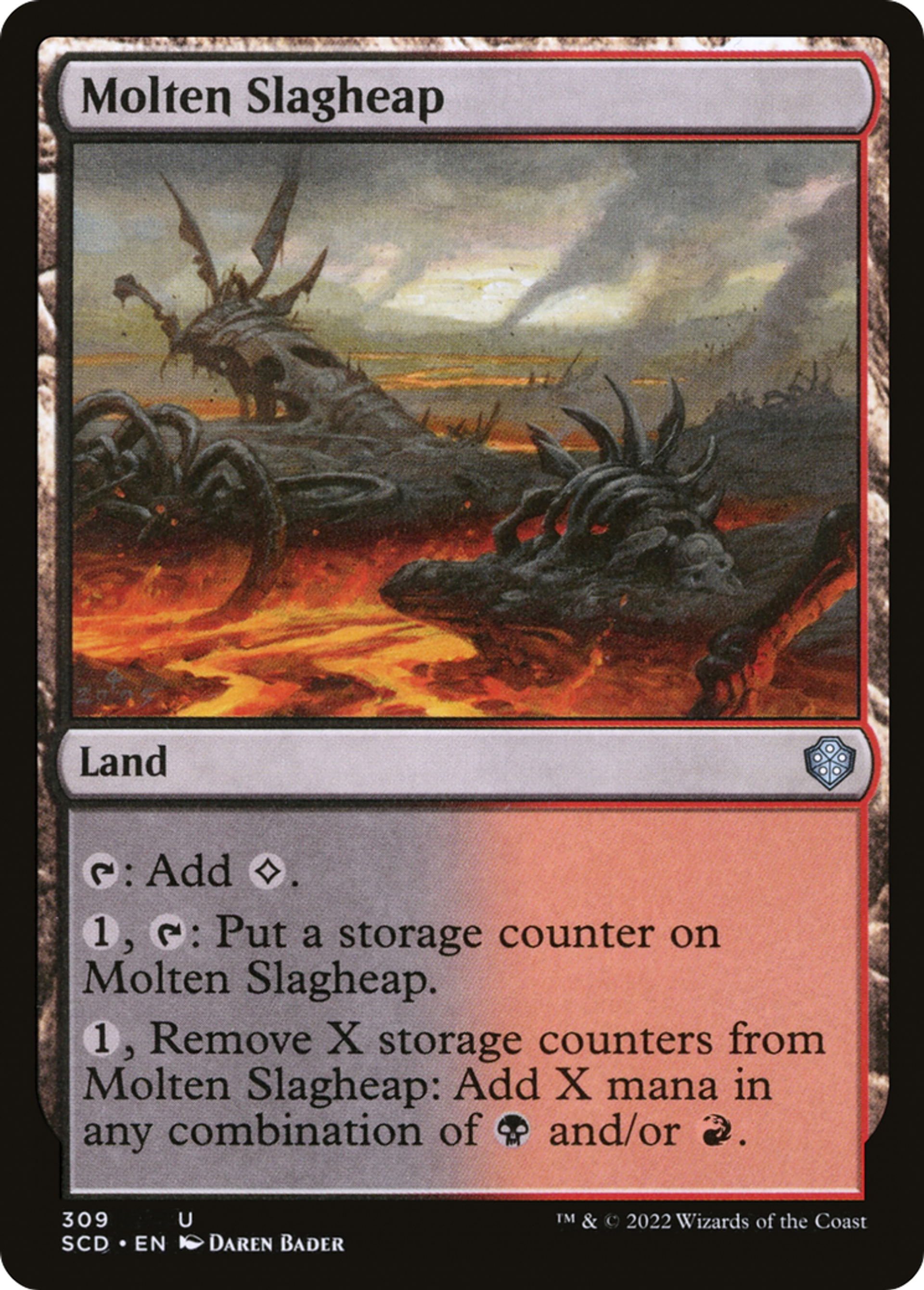 Crassier en fusion — Starter Commander Decks — Magic: The Gathering