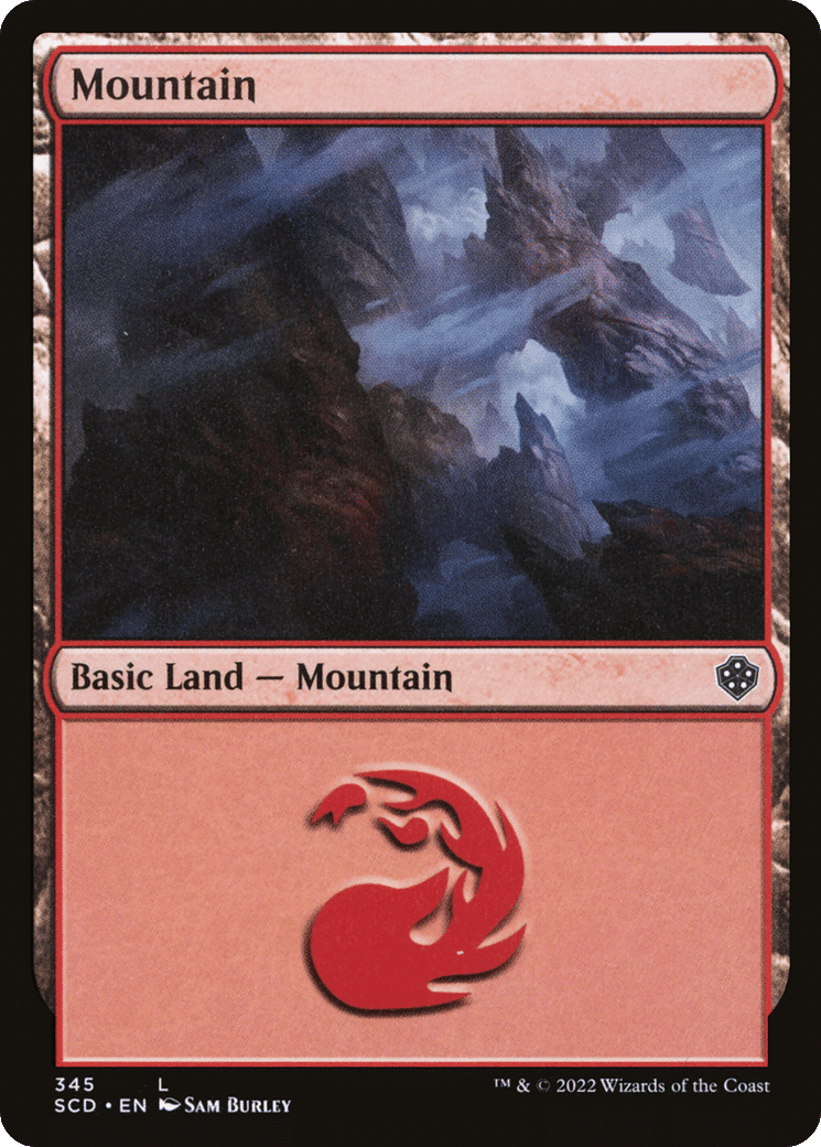 Montagne — Starter Commander Decks — Magic: The Gathering