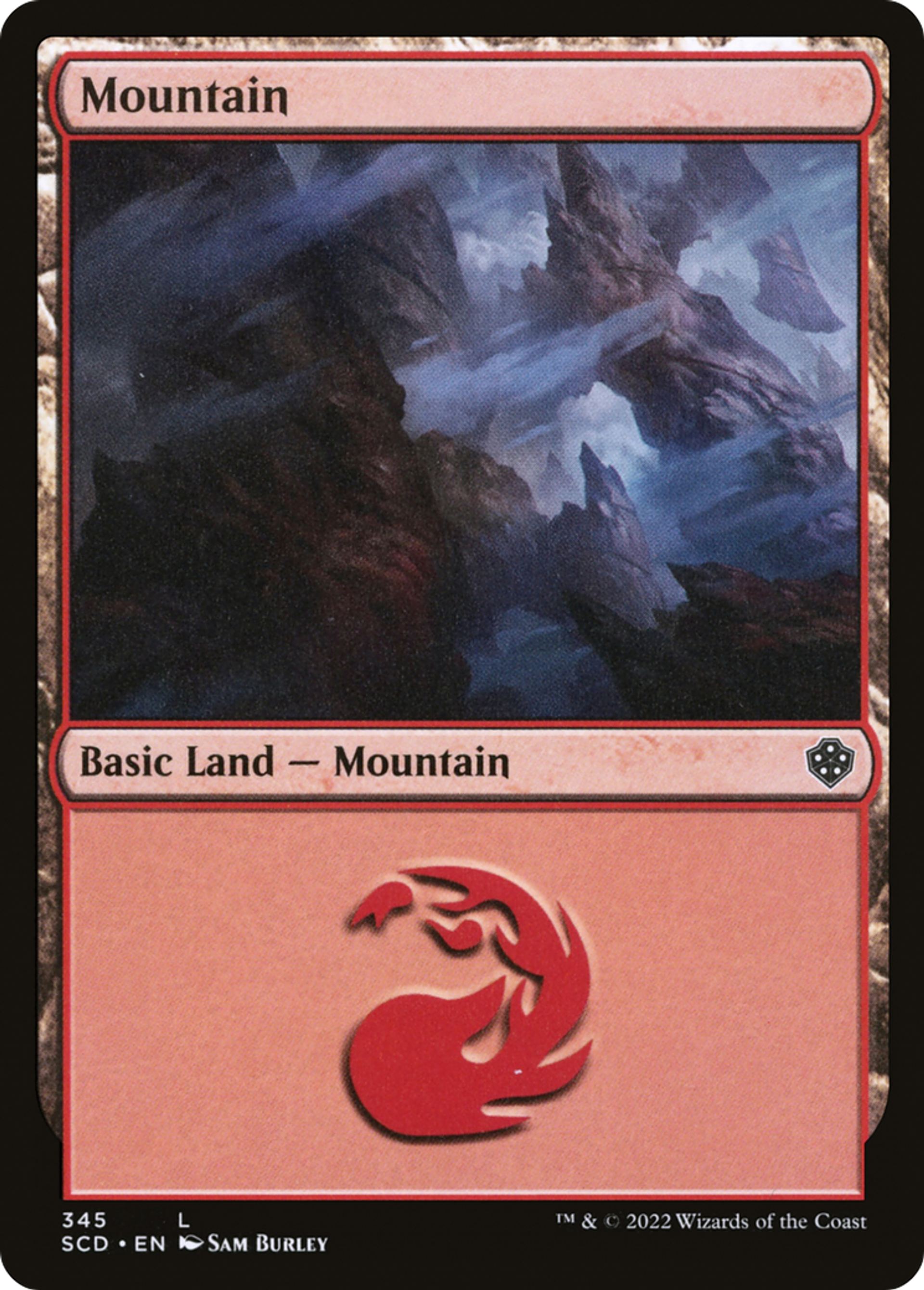Montagne — Starter Commander Decks — Magic: The Gathering