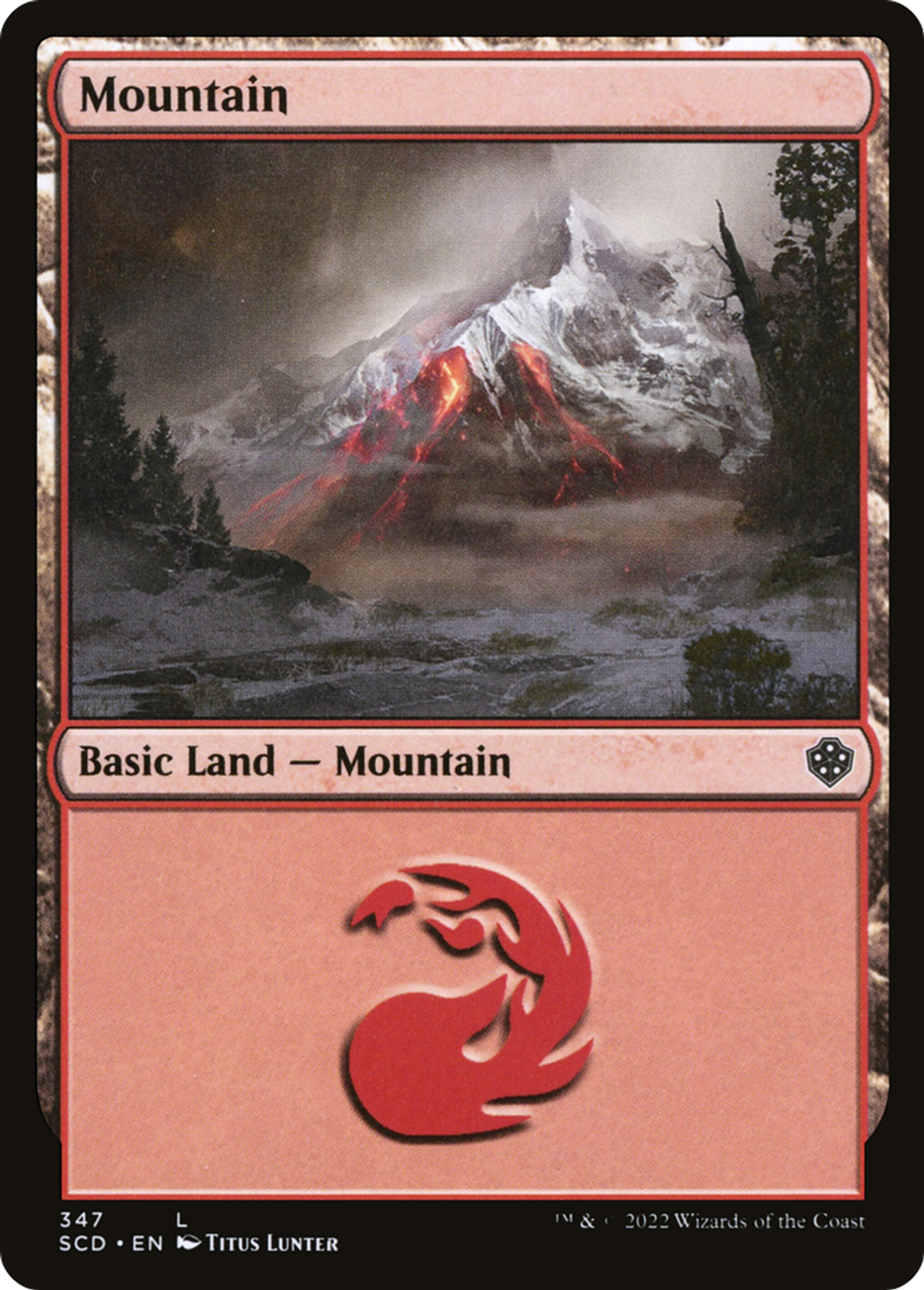 Montagne — Starter Commander Decks — Magic: The Gathering