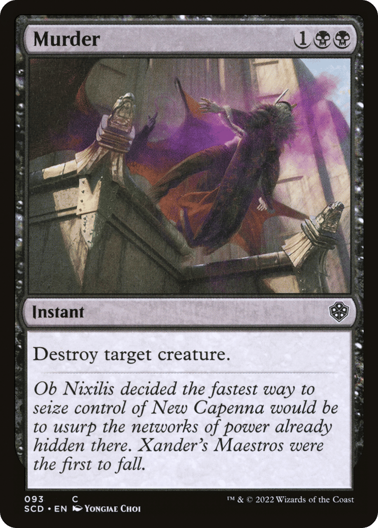 Murder — Starter Commander Decks — Magic: The Gathering