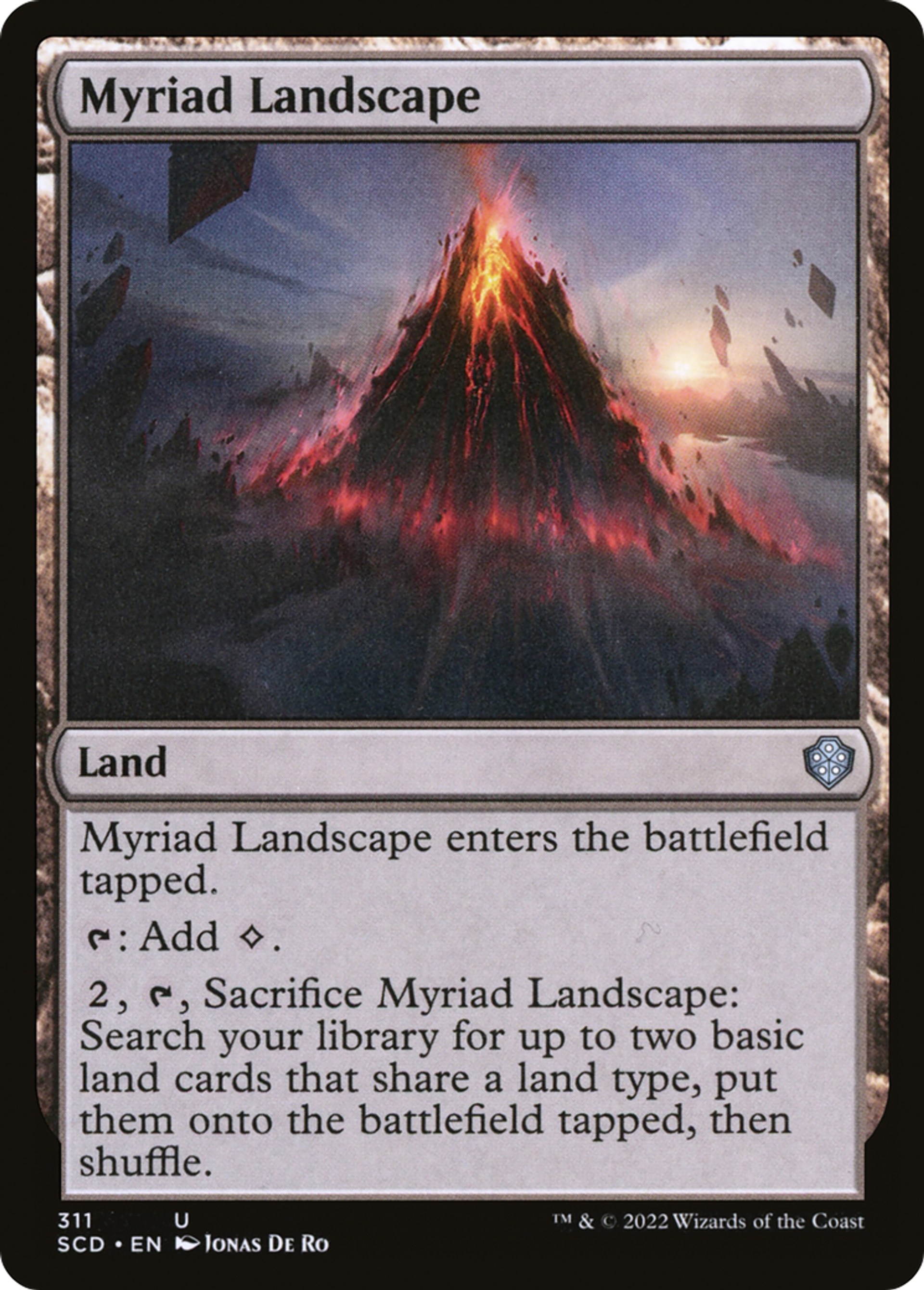 Paysage myriadaire — Starter Commander Decks — Magic: The Gathering