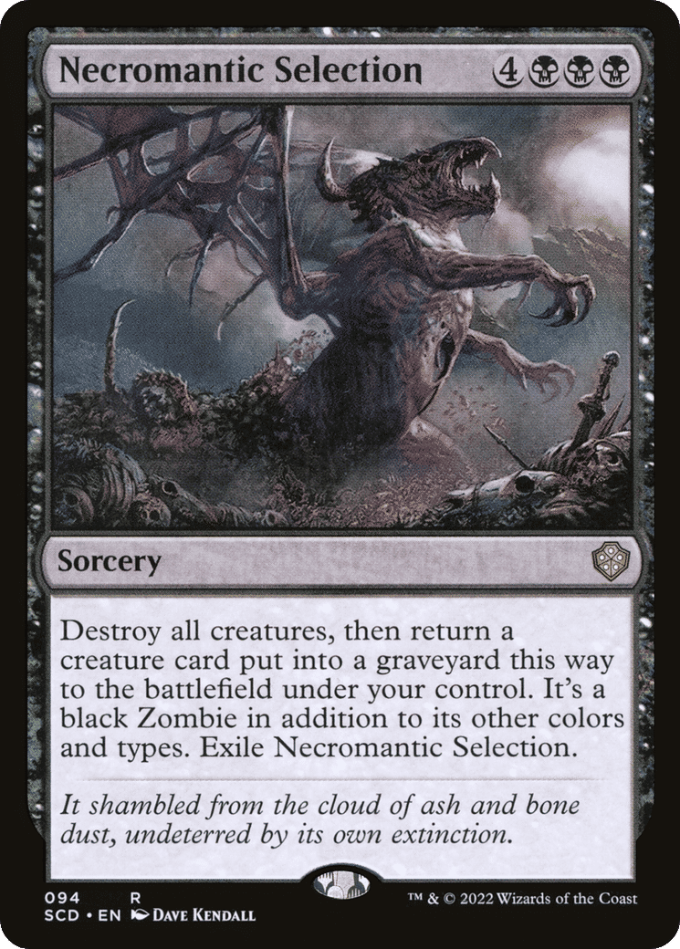 Necromantic Selection — Starter Commander Decks — Magic: The Gathering