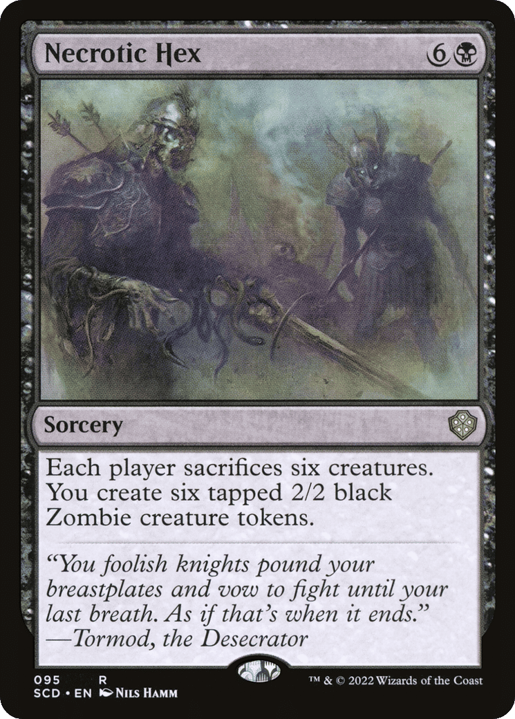 Necrotic Hex — Starter Commander Decks — Magic: The Gathering