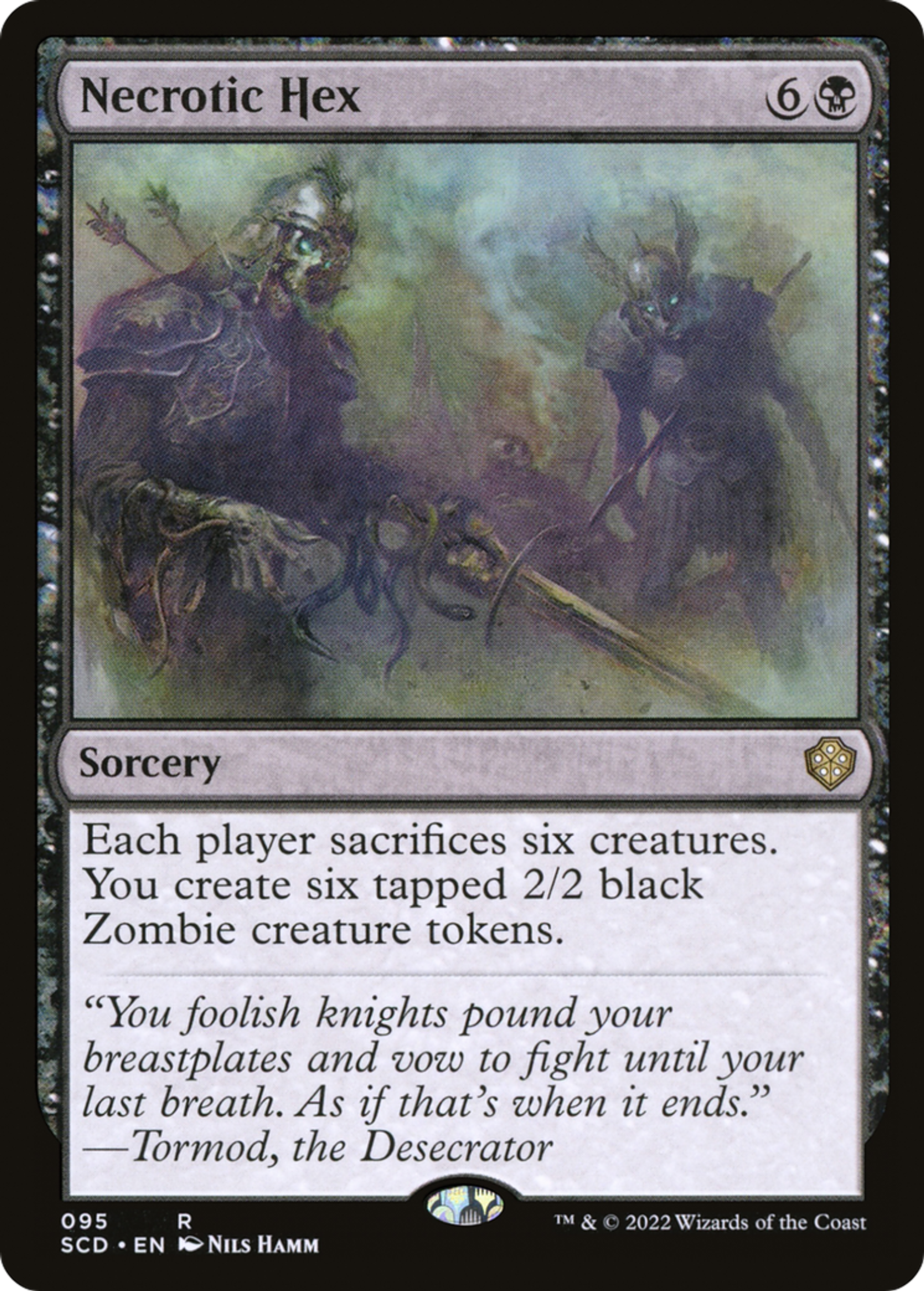 Maléfice nécrotique — Starter Commander Decks — Magic: The Gathering