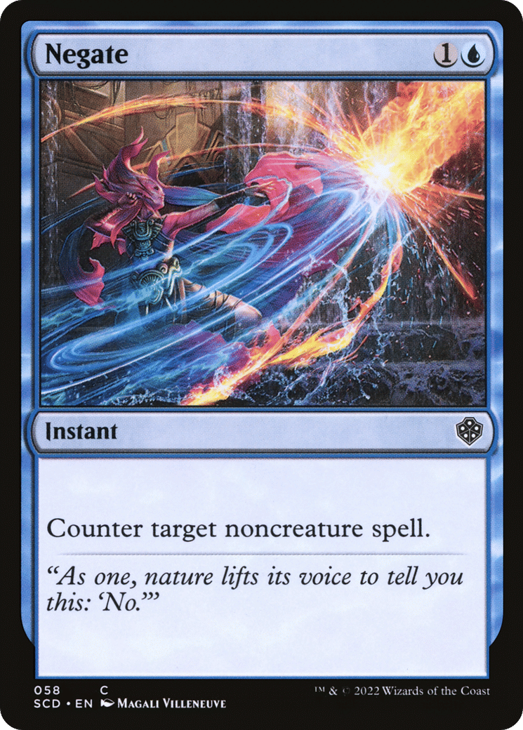 Negate — Starter Commander Decks — Magic: The Gathering