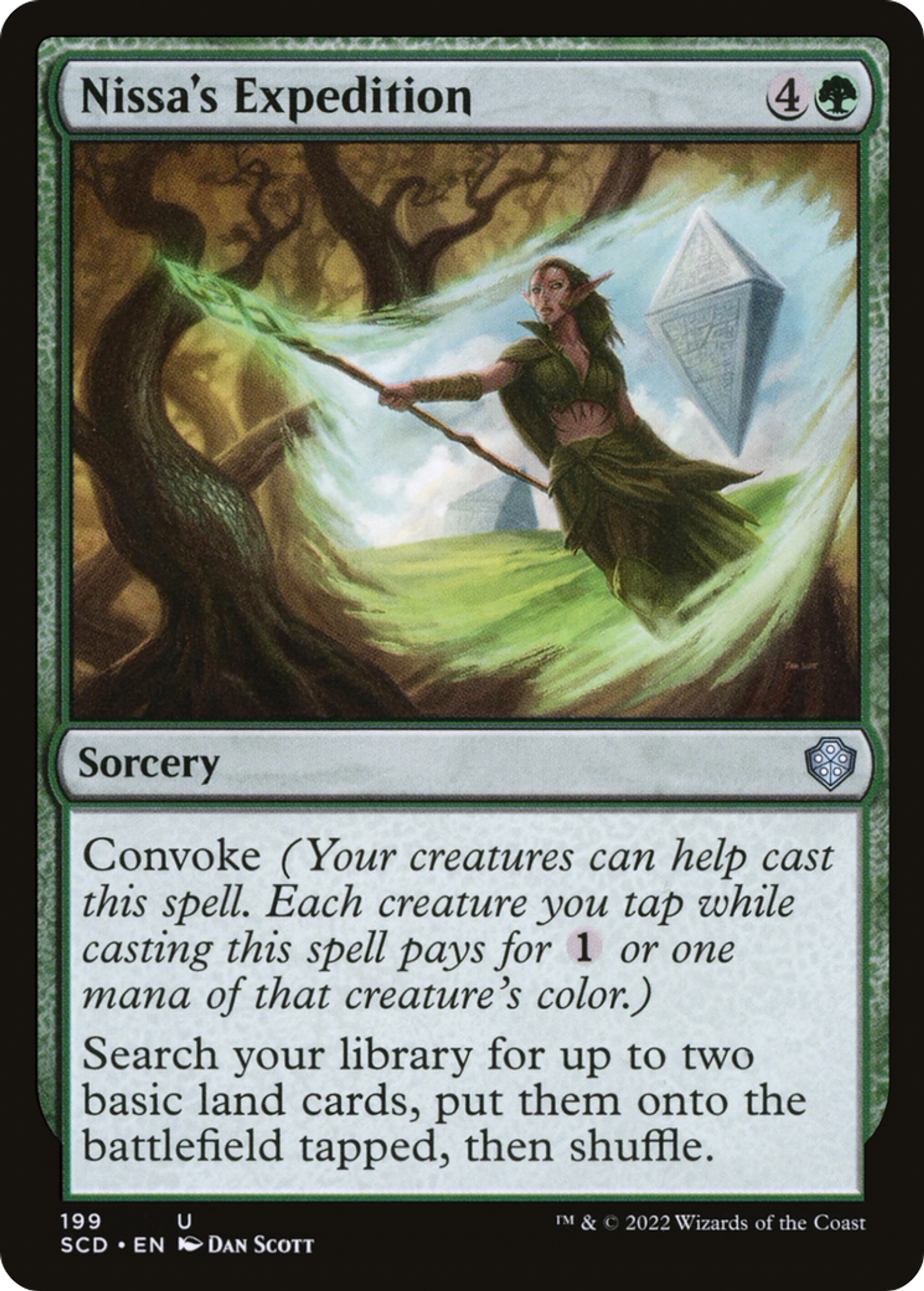 Expédition de Nissa — Starter Commander Decks — Magic: The Gathering