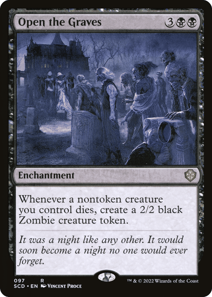 Open the Graves — Starter Commander Decks — Magic: The Gathering