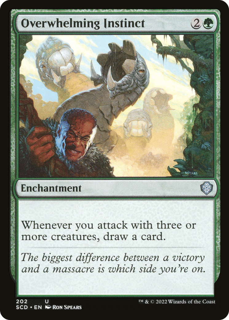 Overwhelming Instinct — Starter Commander Decks — Magic: The Gathering