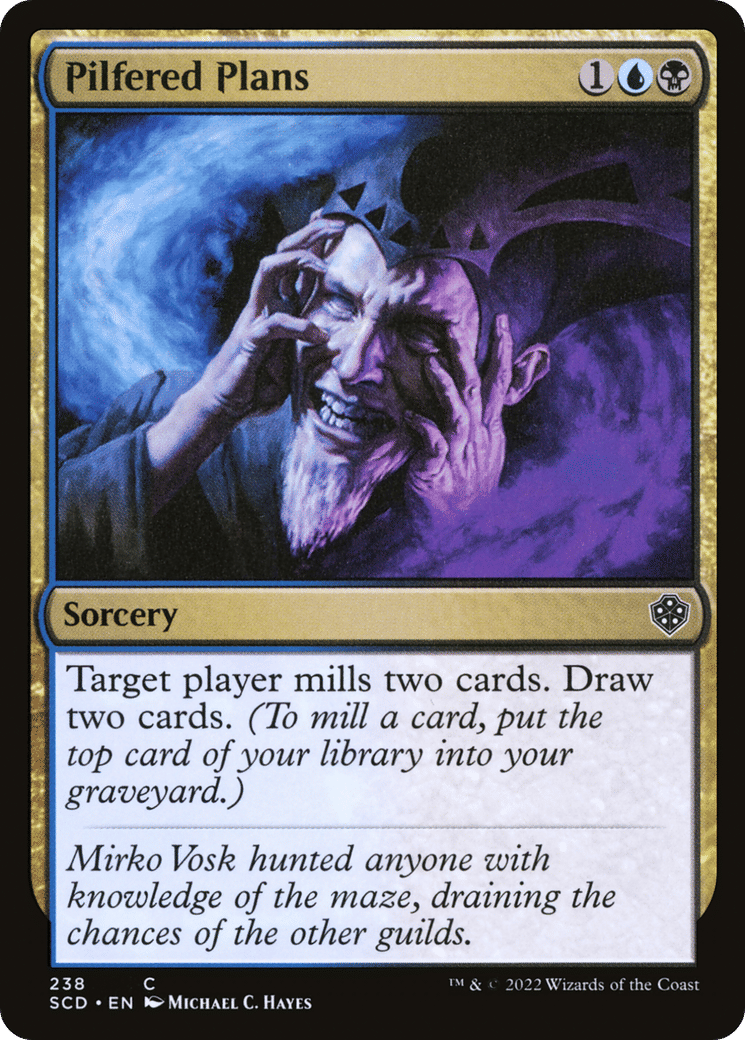 Pilfered Plans — Starter Commander Decks — Magic: The Gathering