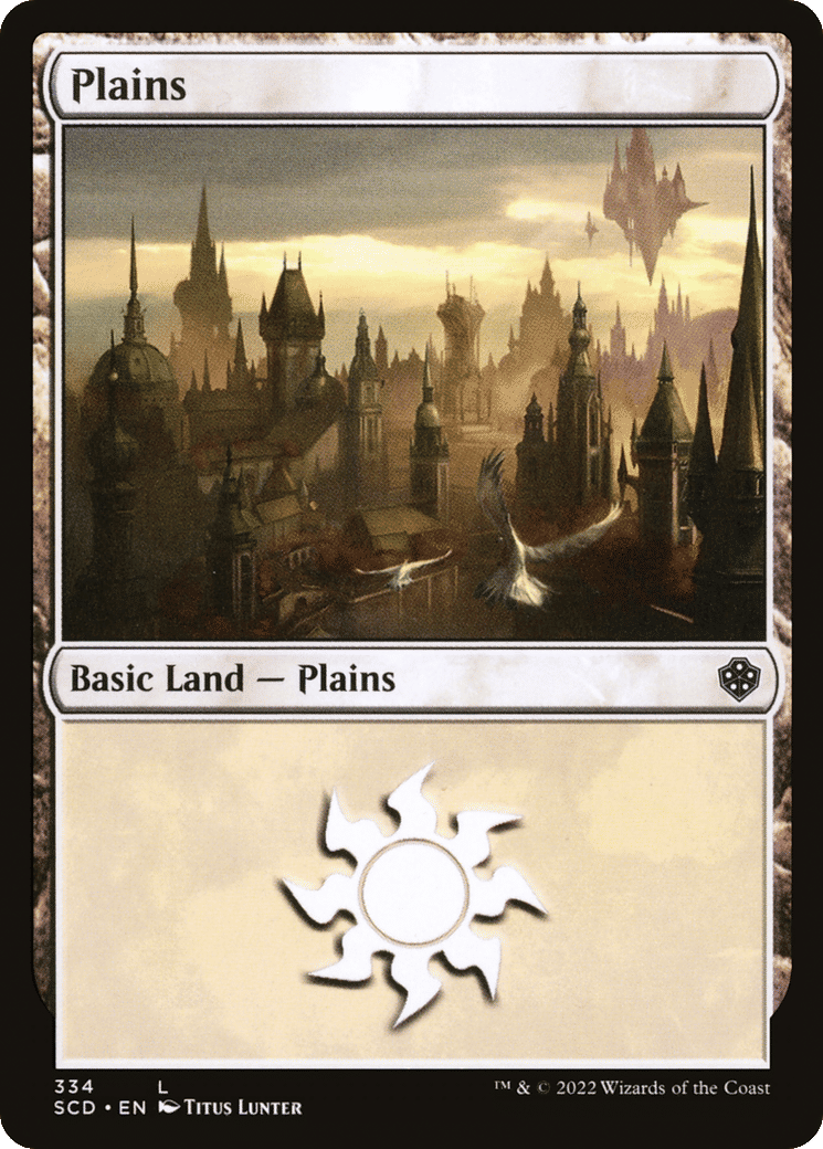 Plaine — Starter Commander Decks — Magic: The Gathering