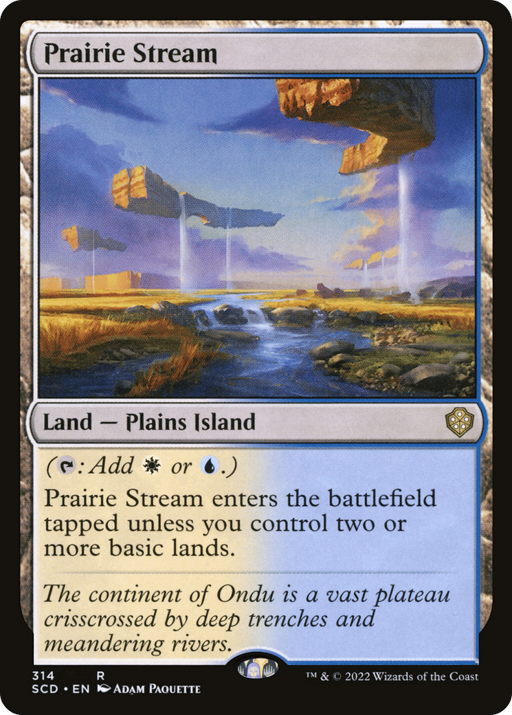 Prairie Stream — Starter Commander Decks — Magic: The Gathering