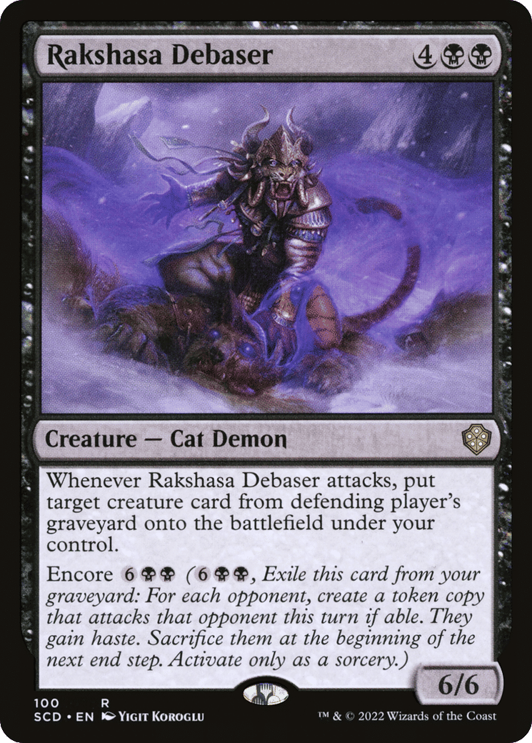 Rakshasa Debaser — Starter Commander Decks — Magic: The Gathering