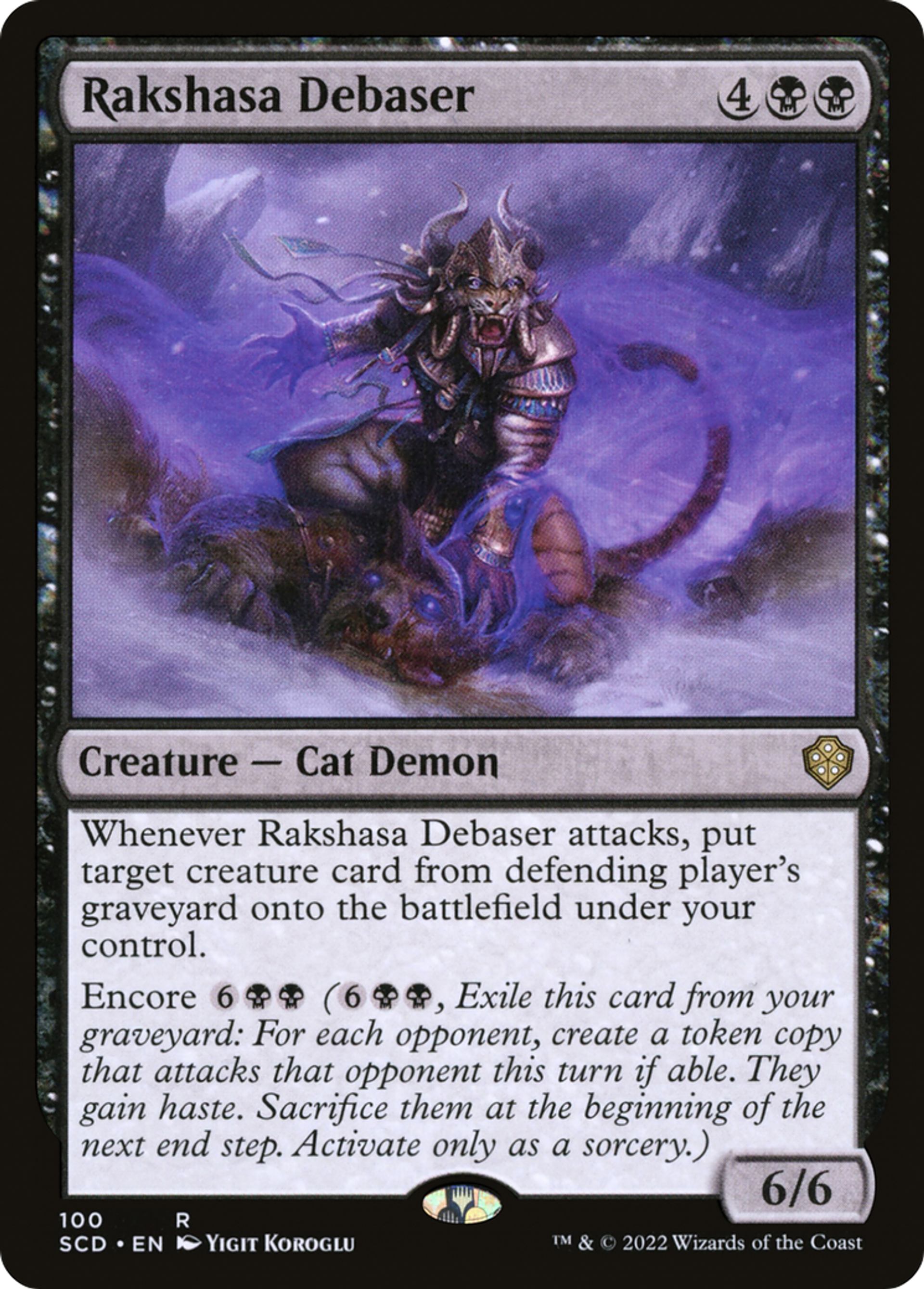Rakshasa avilisseur — Starter Commander Decks — Magic: The Gathering