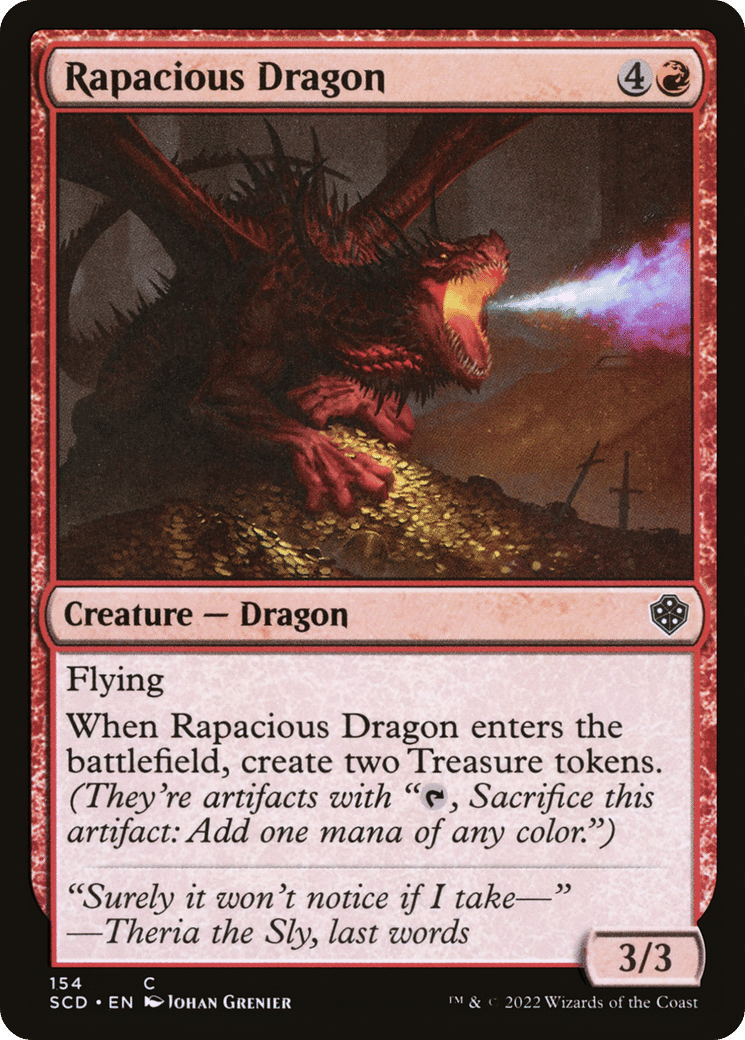 Rapacious Dragon — Starter Commander Decks — Magic: The Gathering