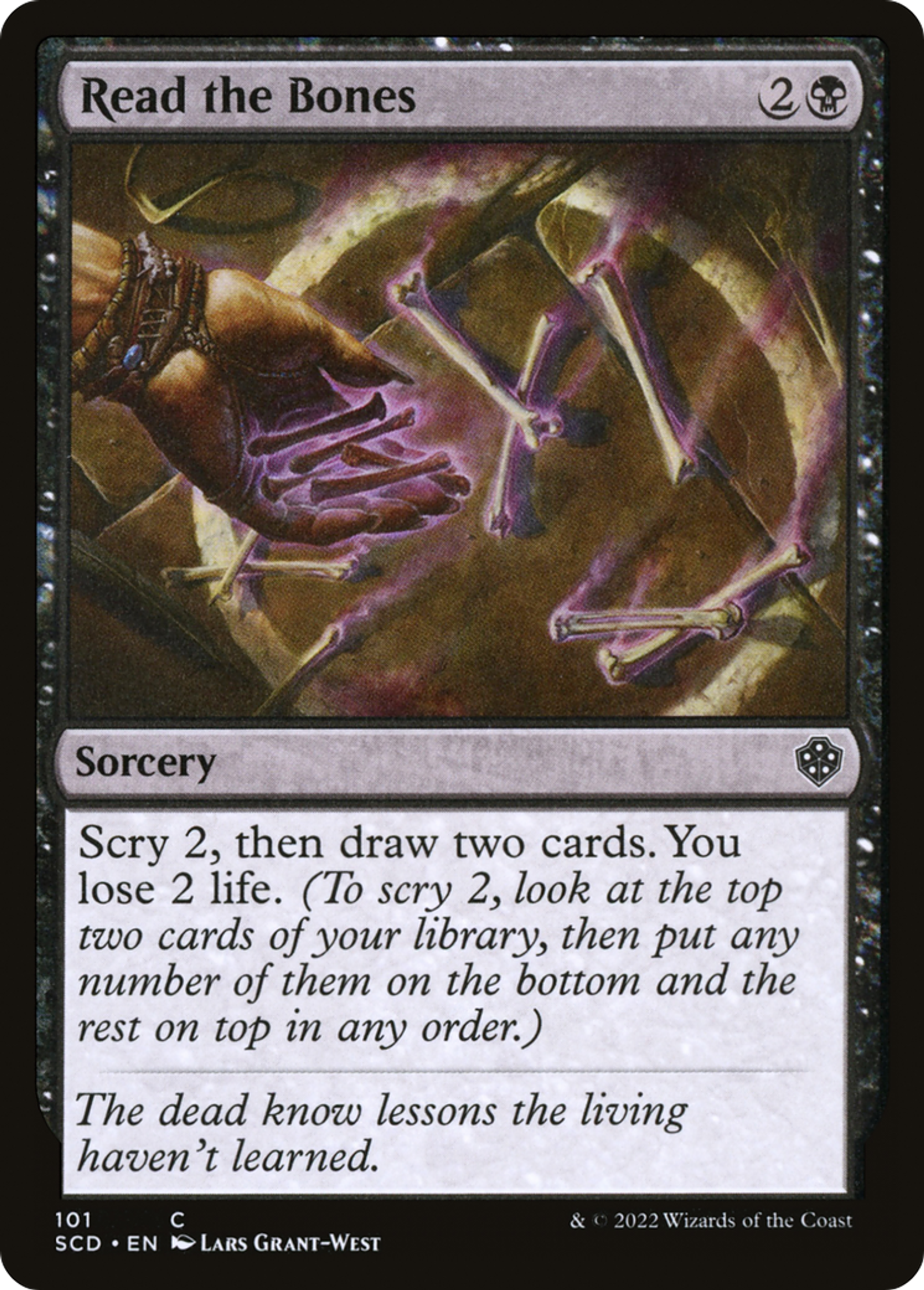 Read the Bones — Starter Commander Decks — Magic: The Gathering