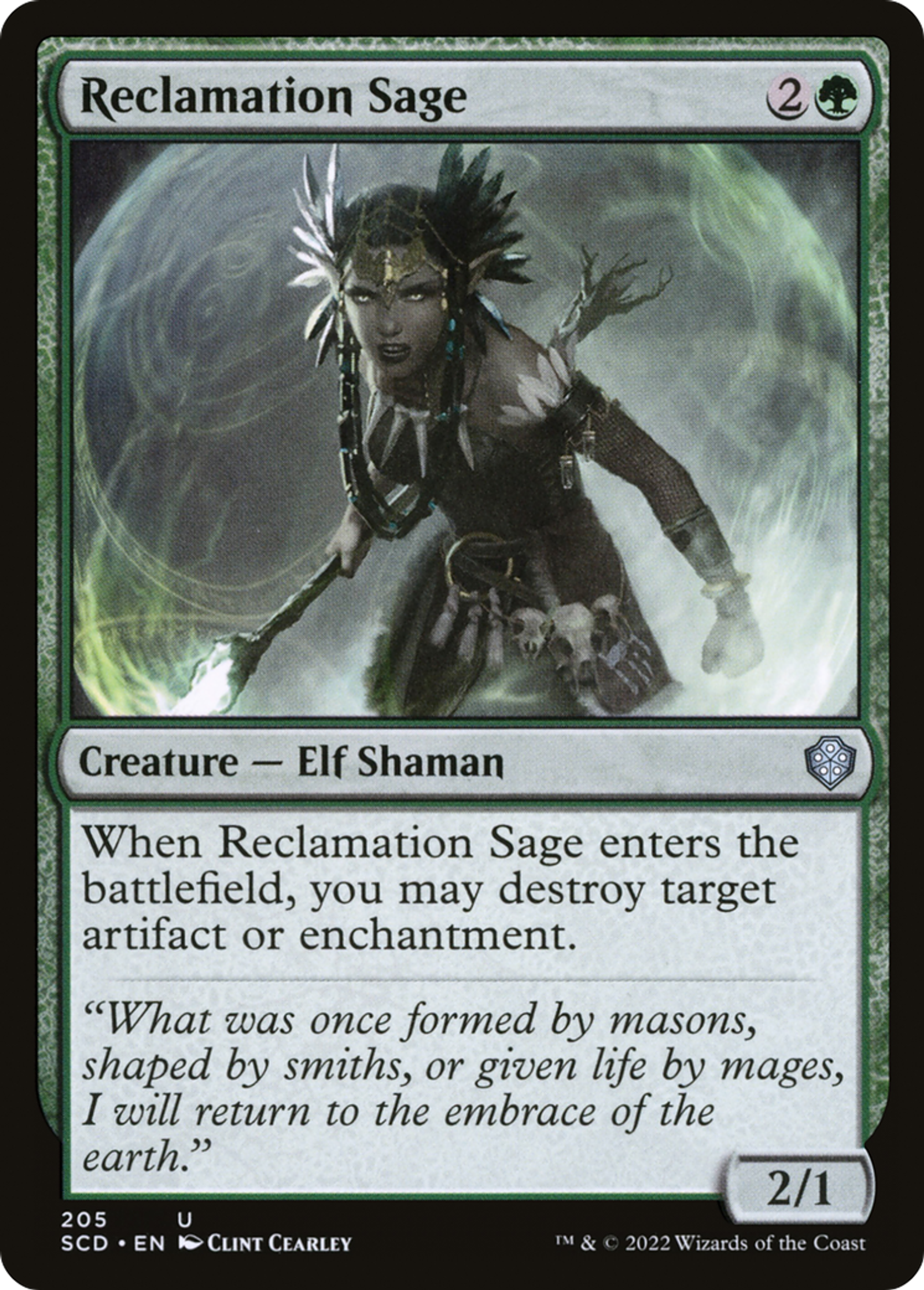 Sage du reboisement — Starter Commander Decks — Magic: The Gathering