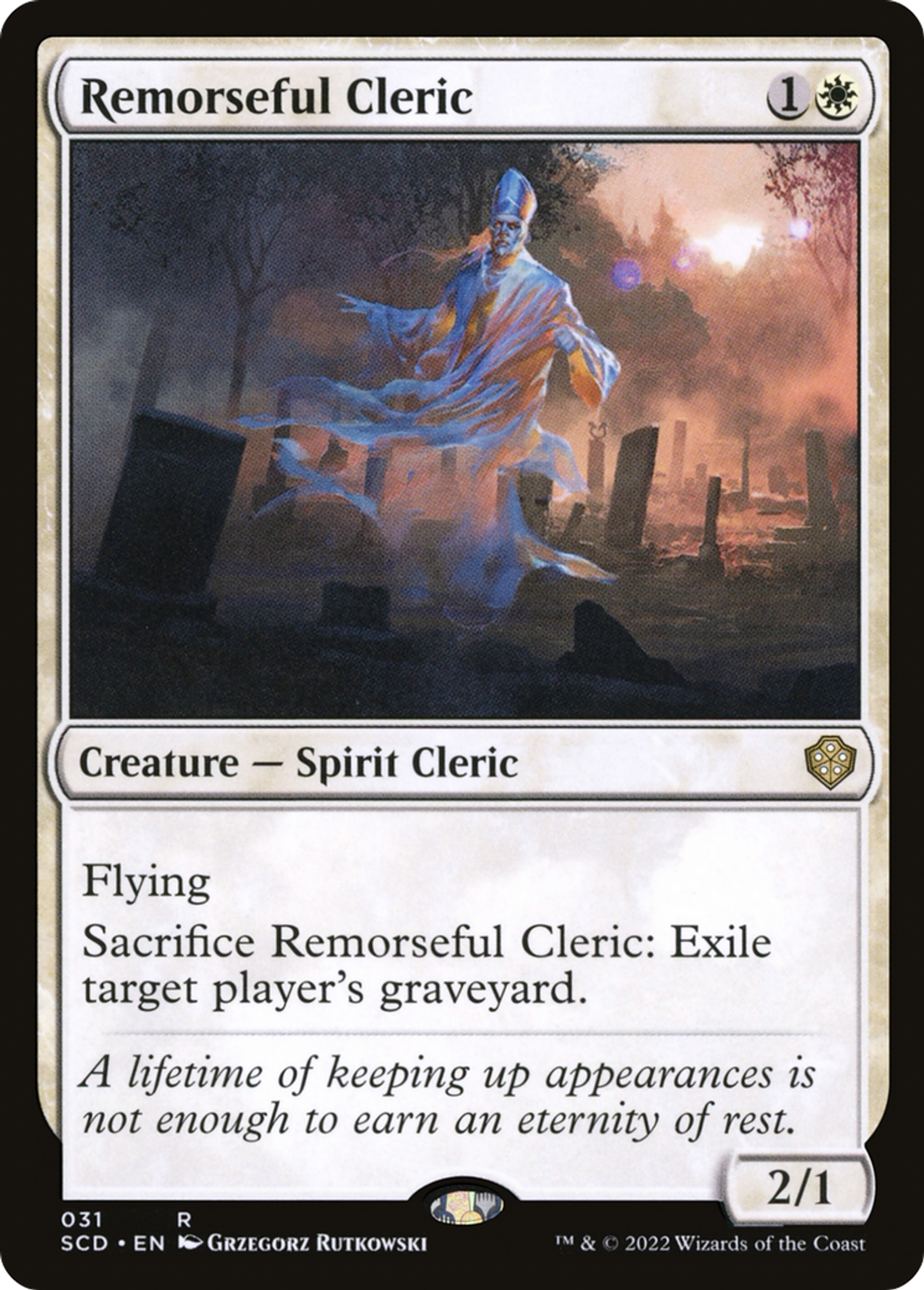 Clerc pénitent — Starter Commander Decks — Magic: The Gathering